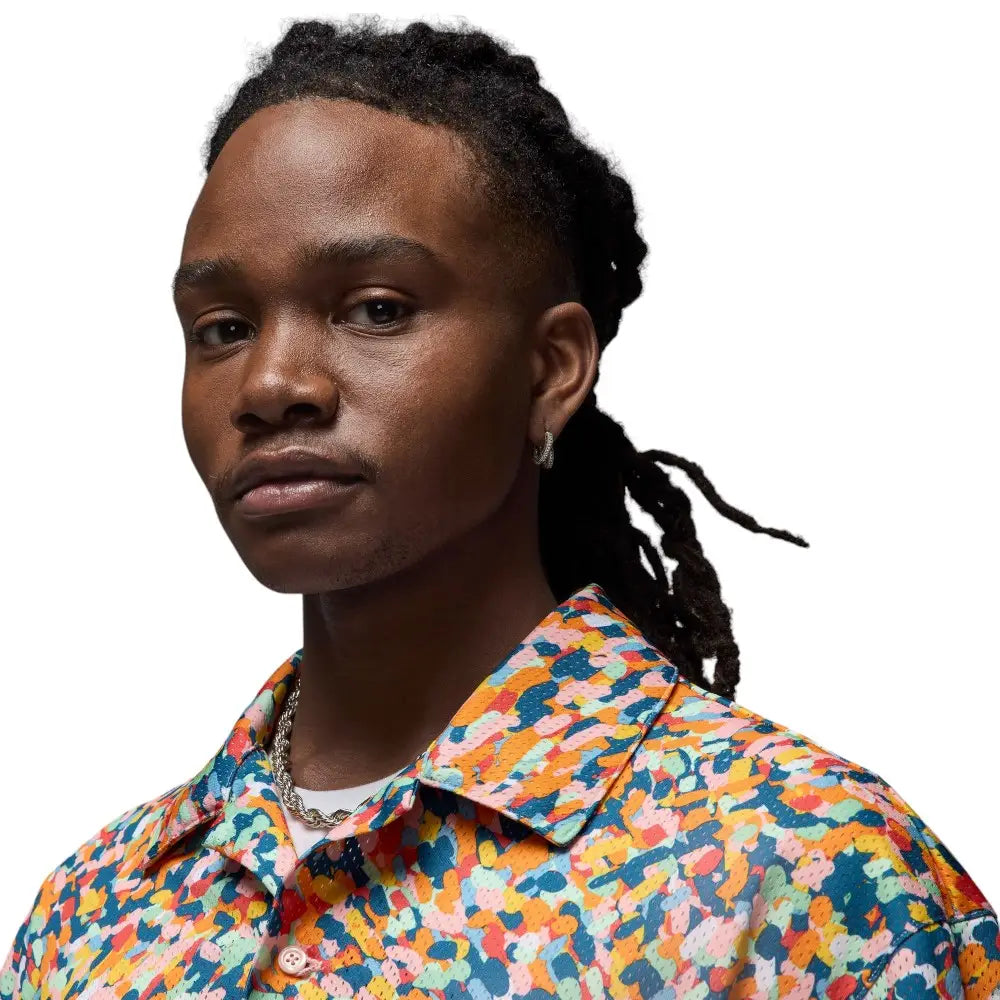 Essentials Poolside Allover Print Shirt