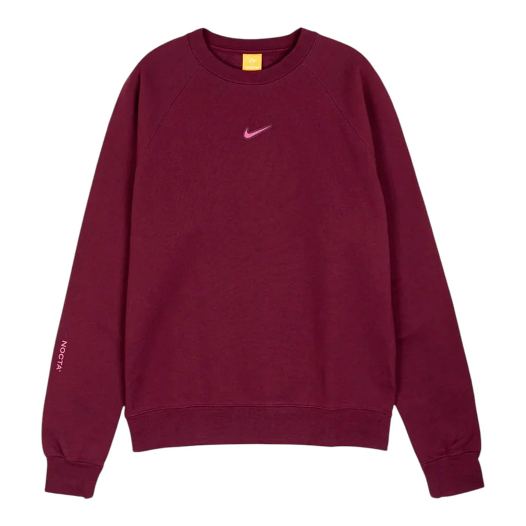Nike x Nocta Fleece Crew Sweat Bordeaux