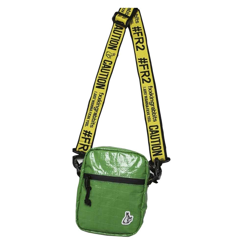 Zaino A Spalla Pe Di Fuxxing Rabbits Verde