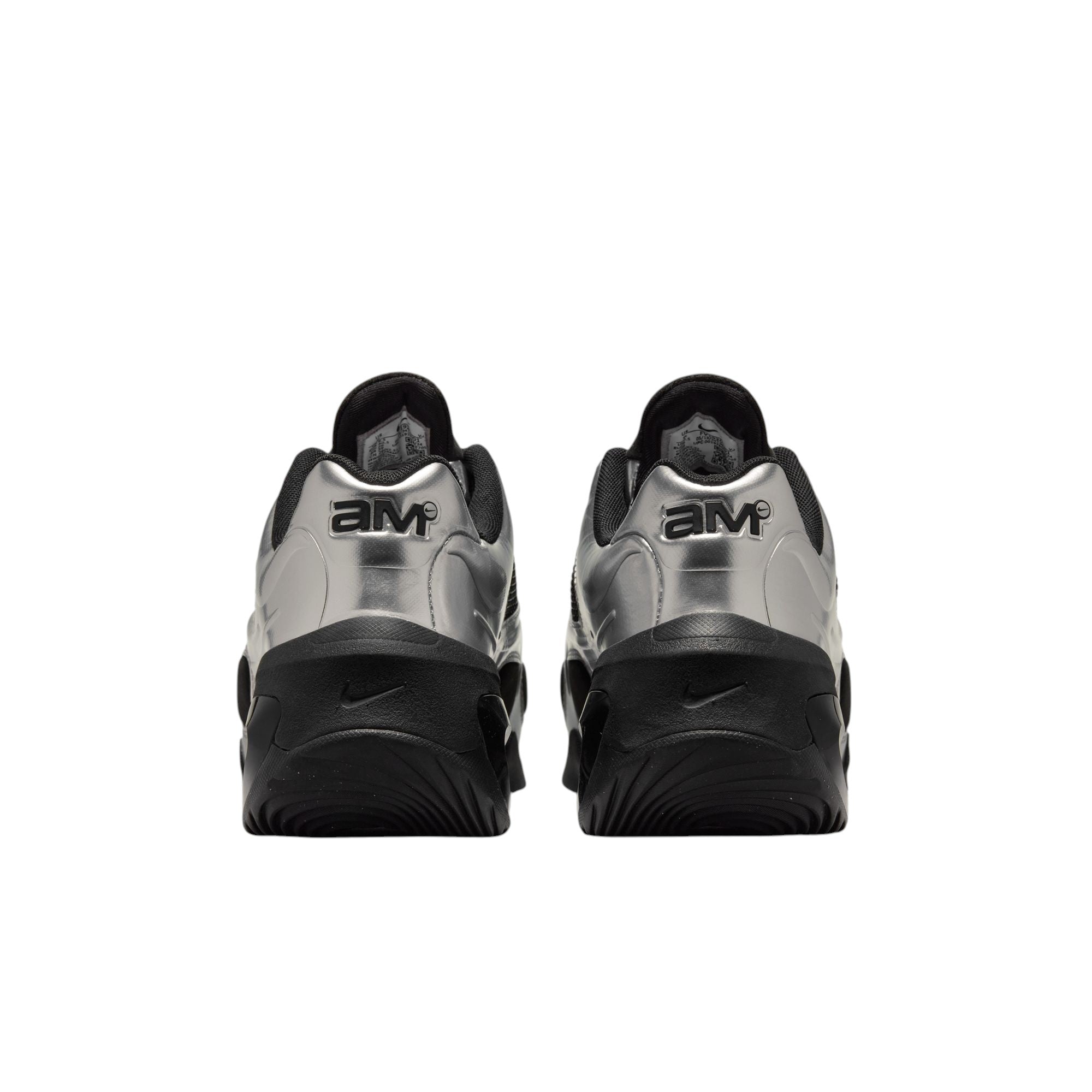 Air Max Muse Black And Metallic Silver