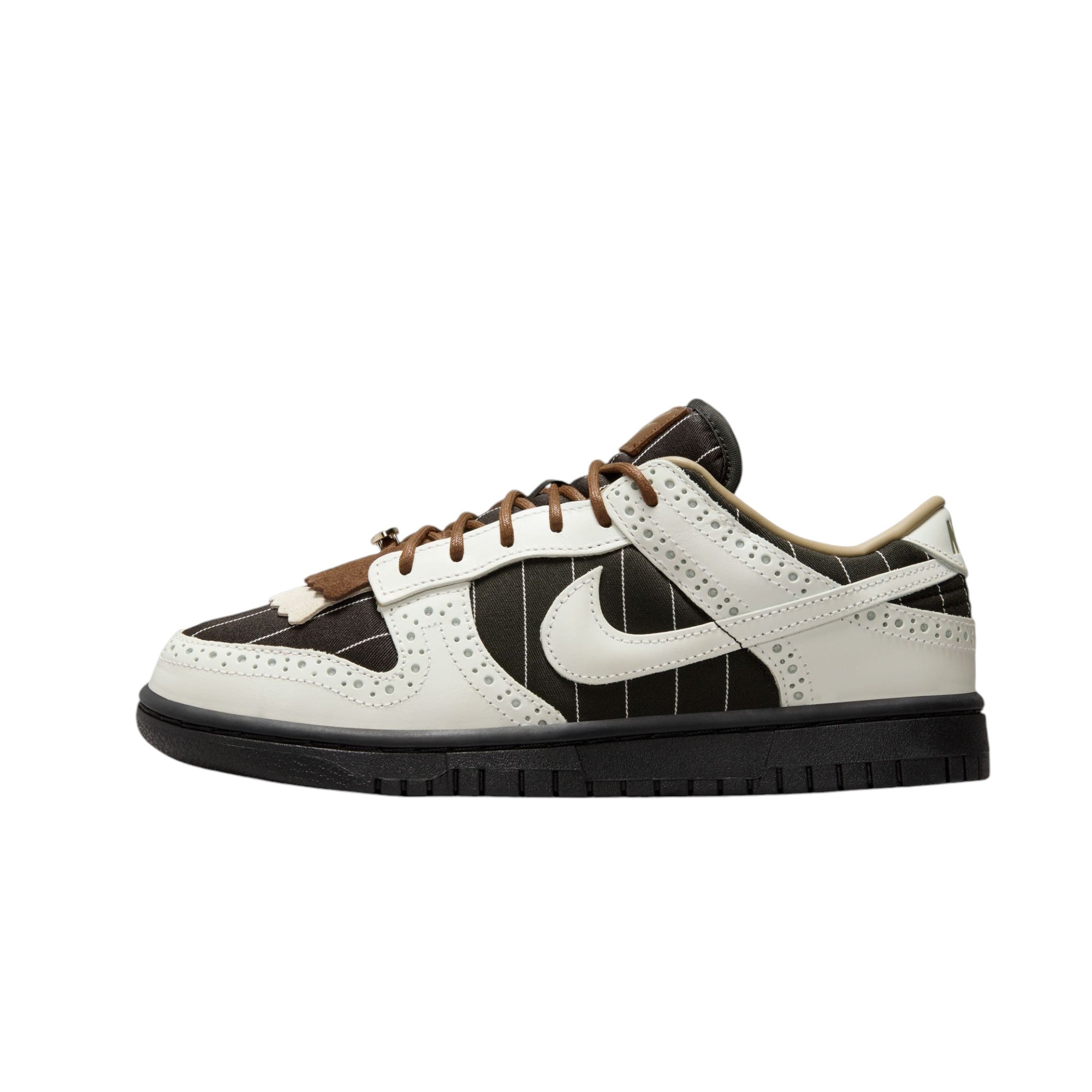Nike Dunk Low Lx Brogue Pinstripe Summit White Cacao Wow