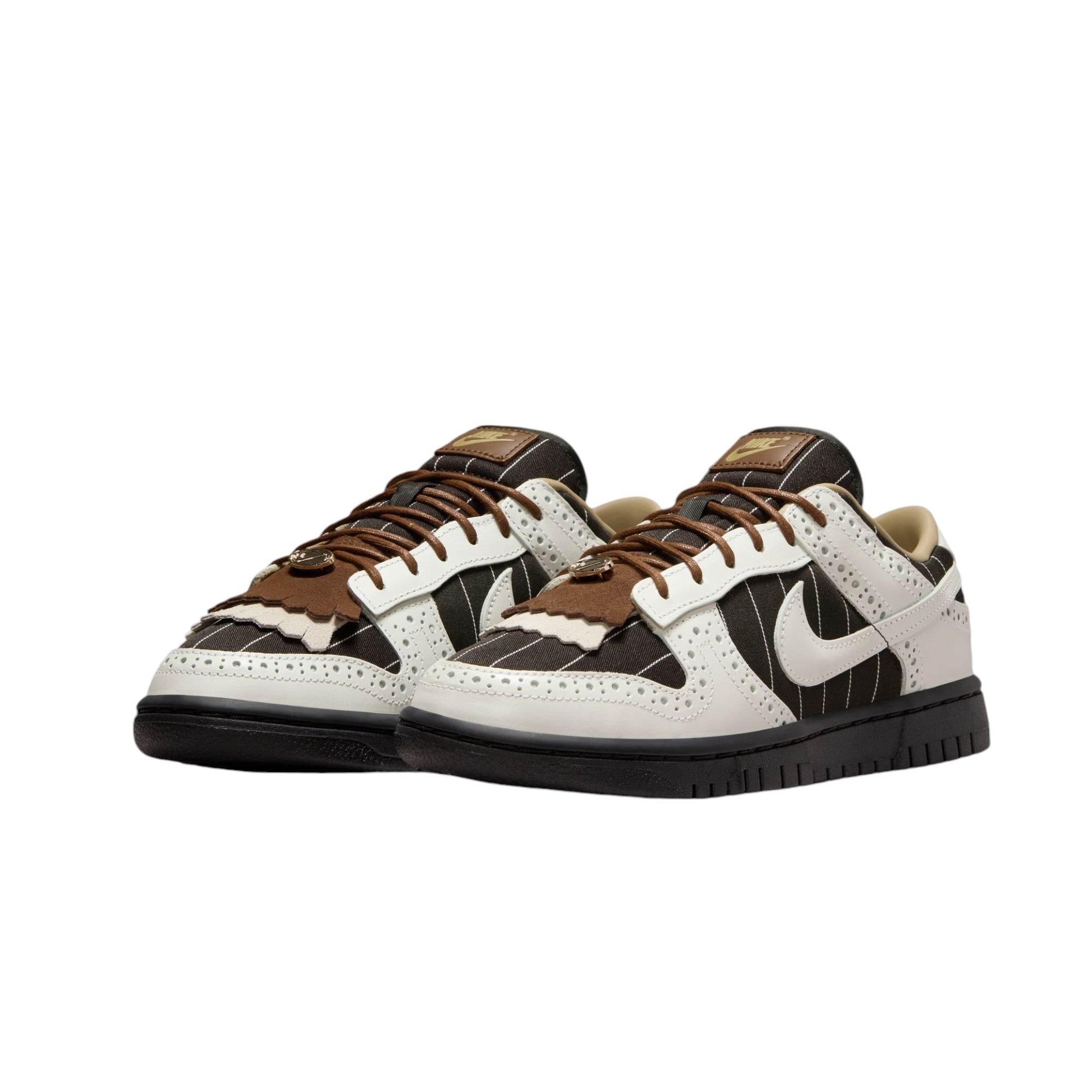Nike Dunk Low Lx Brogue Pinstripe Summit White Cacao Wow
