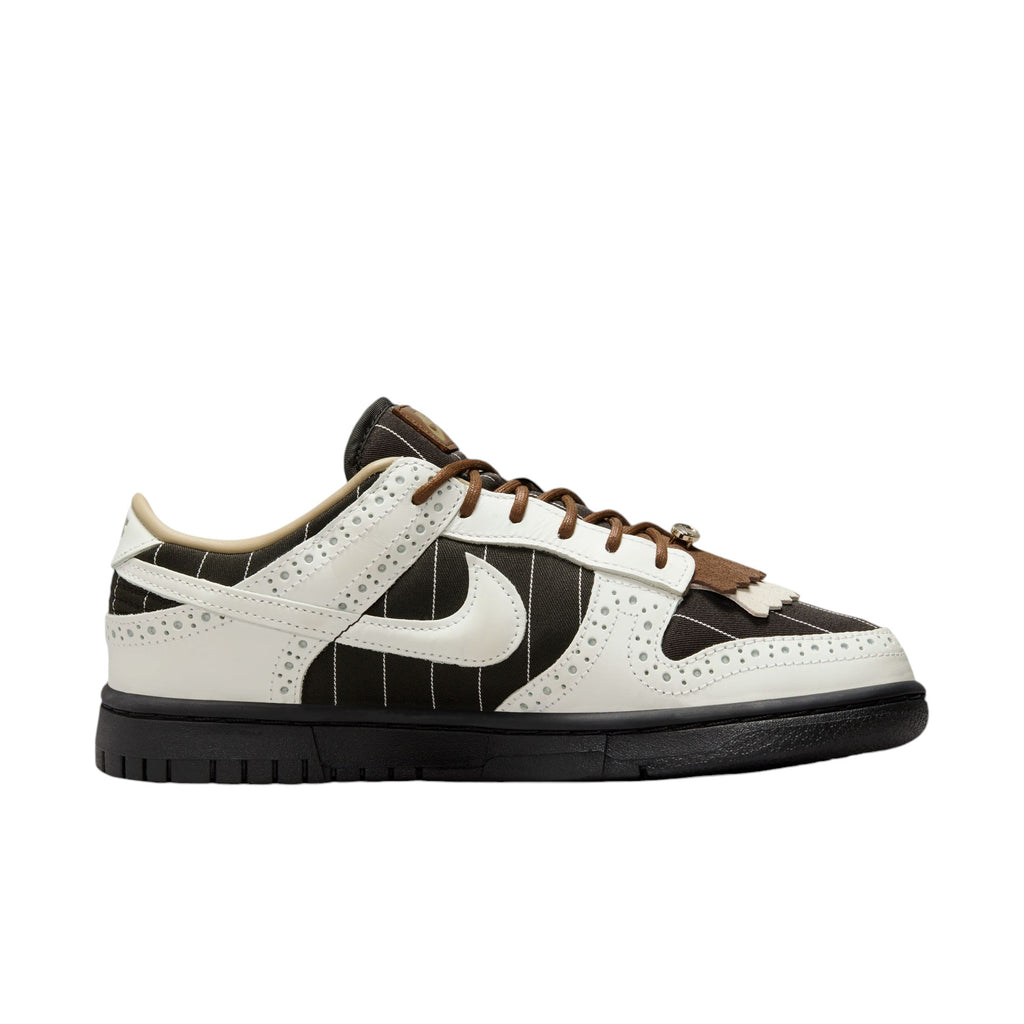 Nike Dunk Low Lx Brogue Pinstripe Summit White Cacao Wow