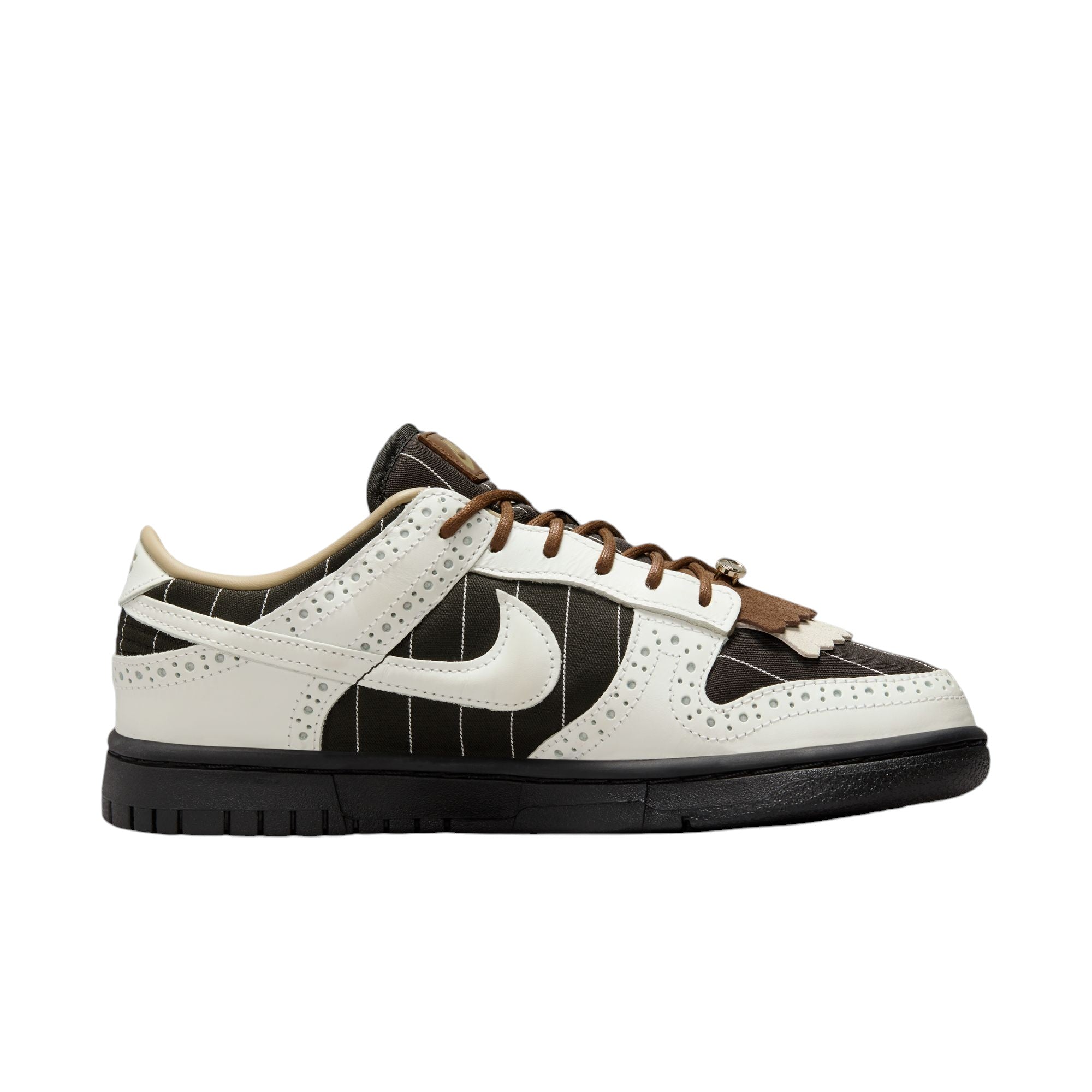 Nike Dunk Low Lx Brogue Pinstripe Summit White Cacao Wow