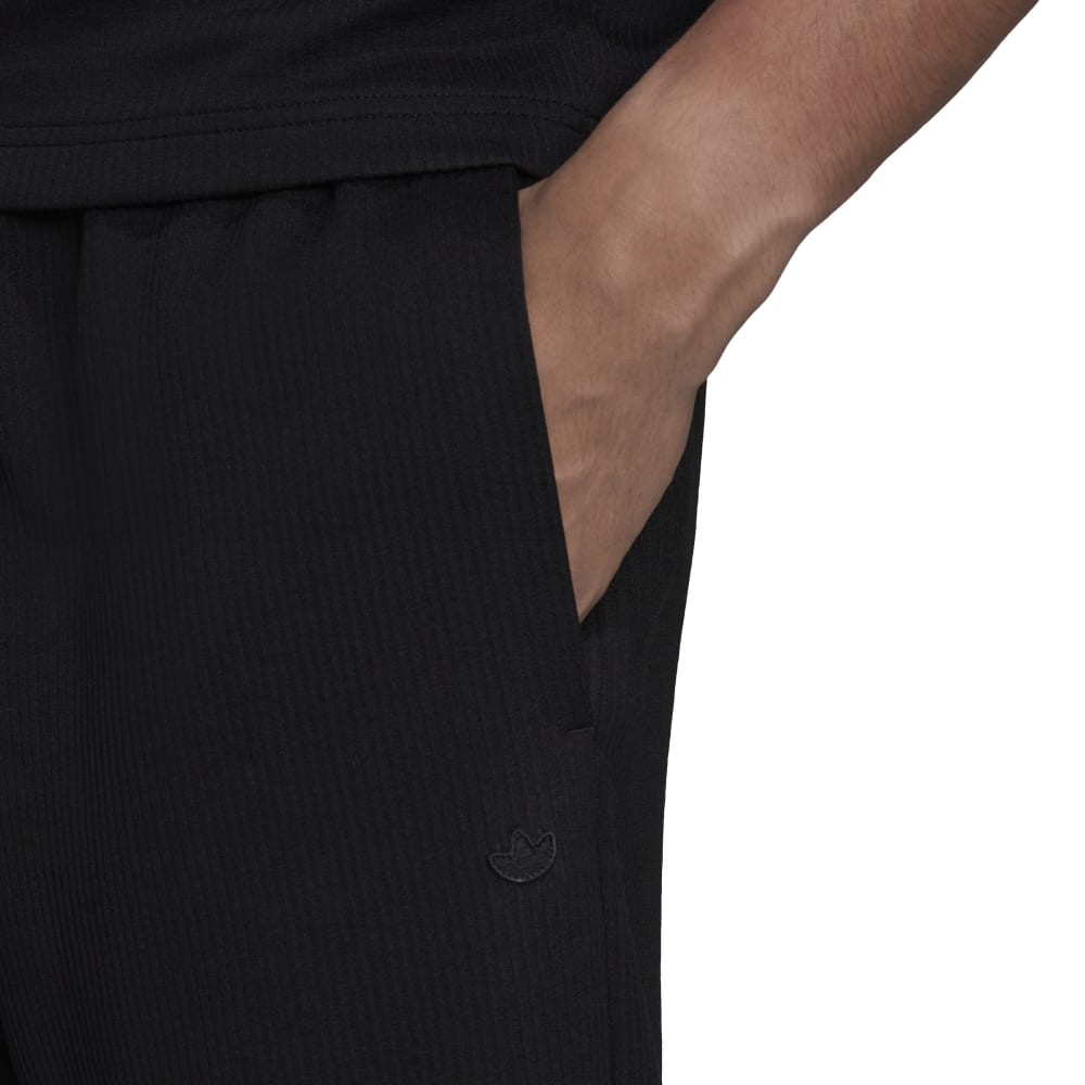 C PLISSE PANT-BLACK