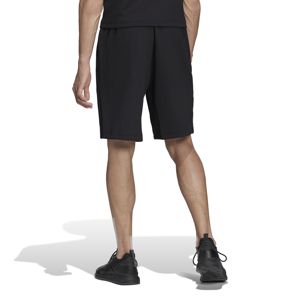 C PLISSE SHORT-BLACK