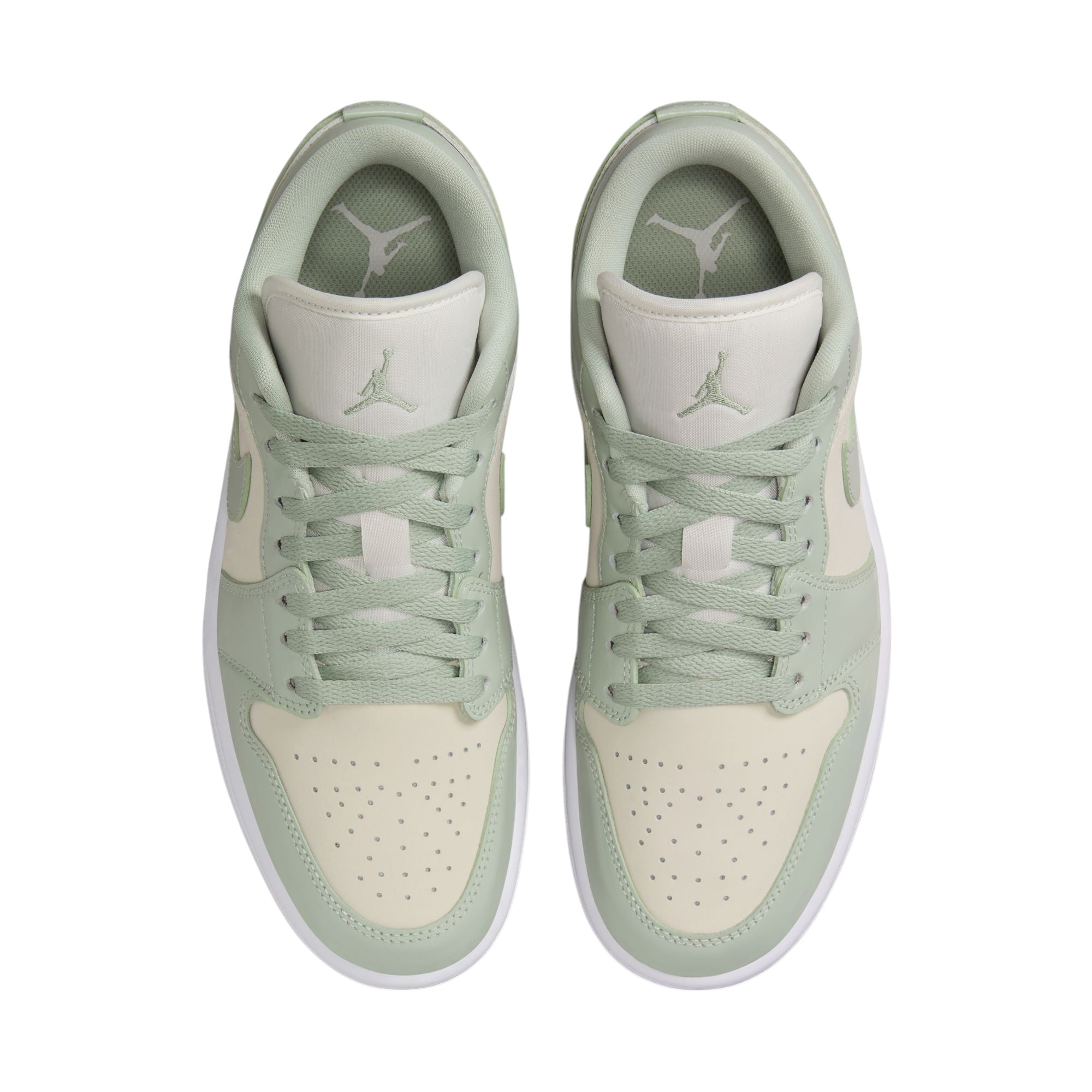Air Jordan 1 Low Se Sail/Seafoam-Metallic Silver-White