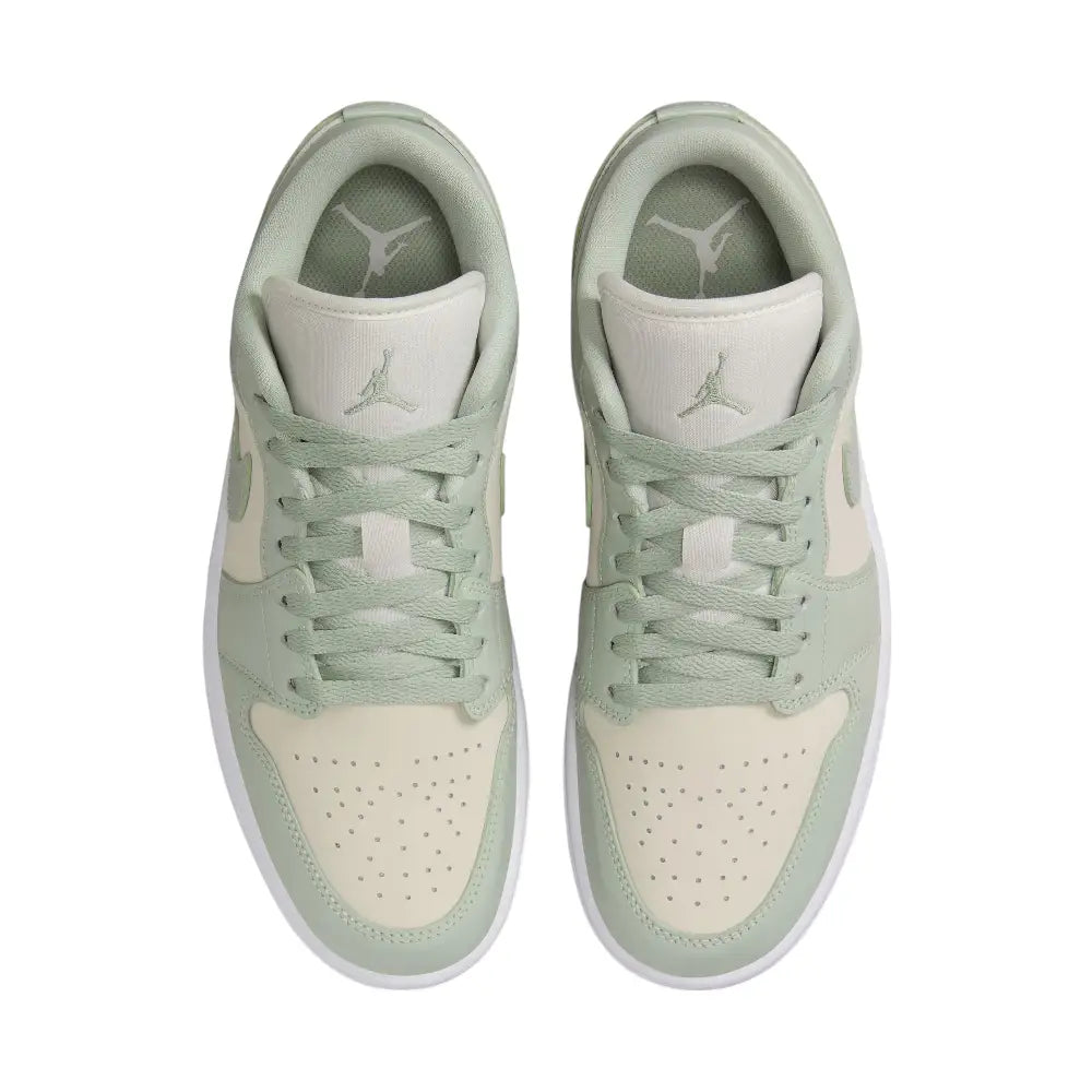 Air Jordan 1 Low Se Sail/Seafoam-Metallic Silver-White