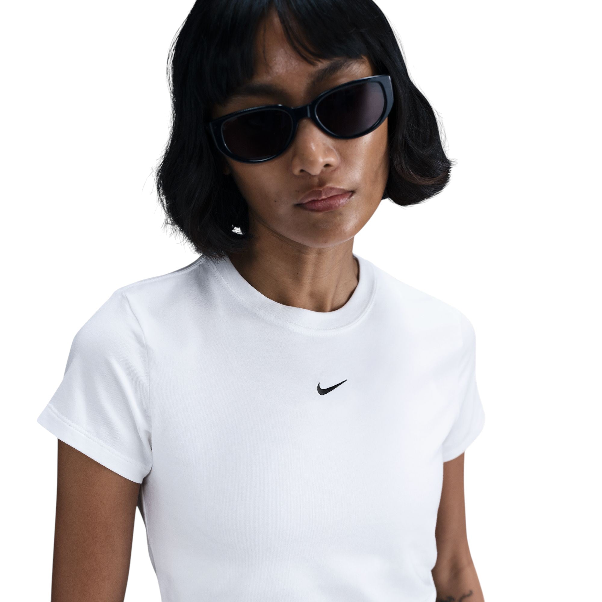 Sportswear Chill Knit Cropped Tshirt White