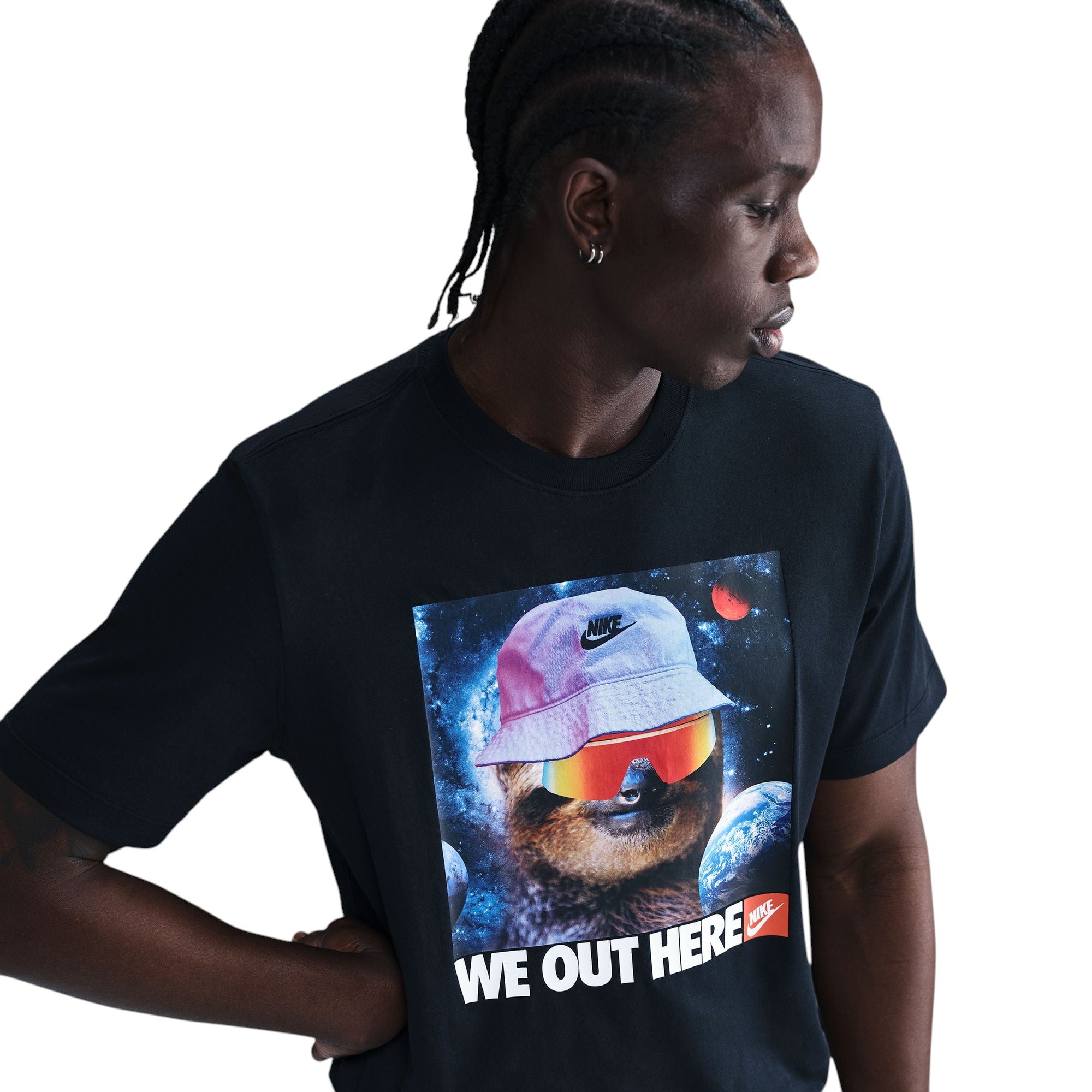 Sportswear Photo T-Shirt Black