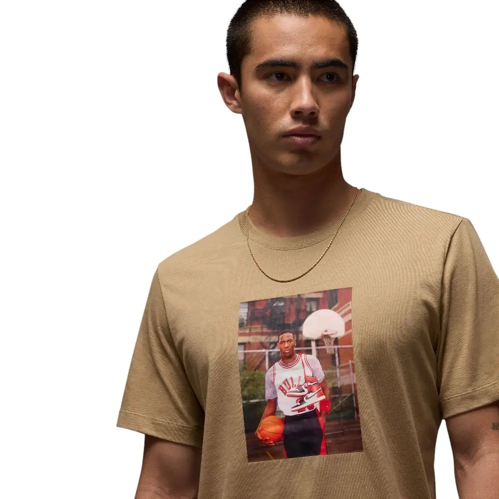 Brand Photo T-Shirt Brown