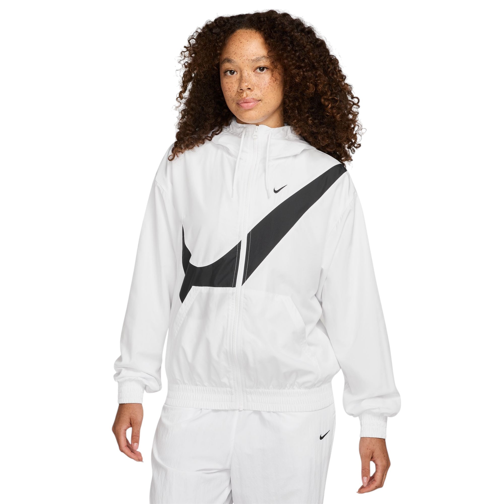 Sportswear Classic Woven Full-Zip Logo Jacket White