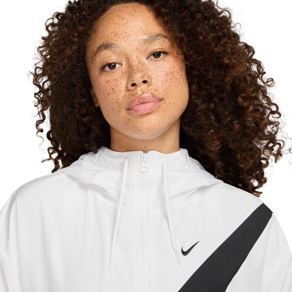 Sportswear Classic Woven Full-Zip Logo Jacket White