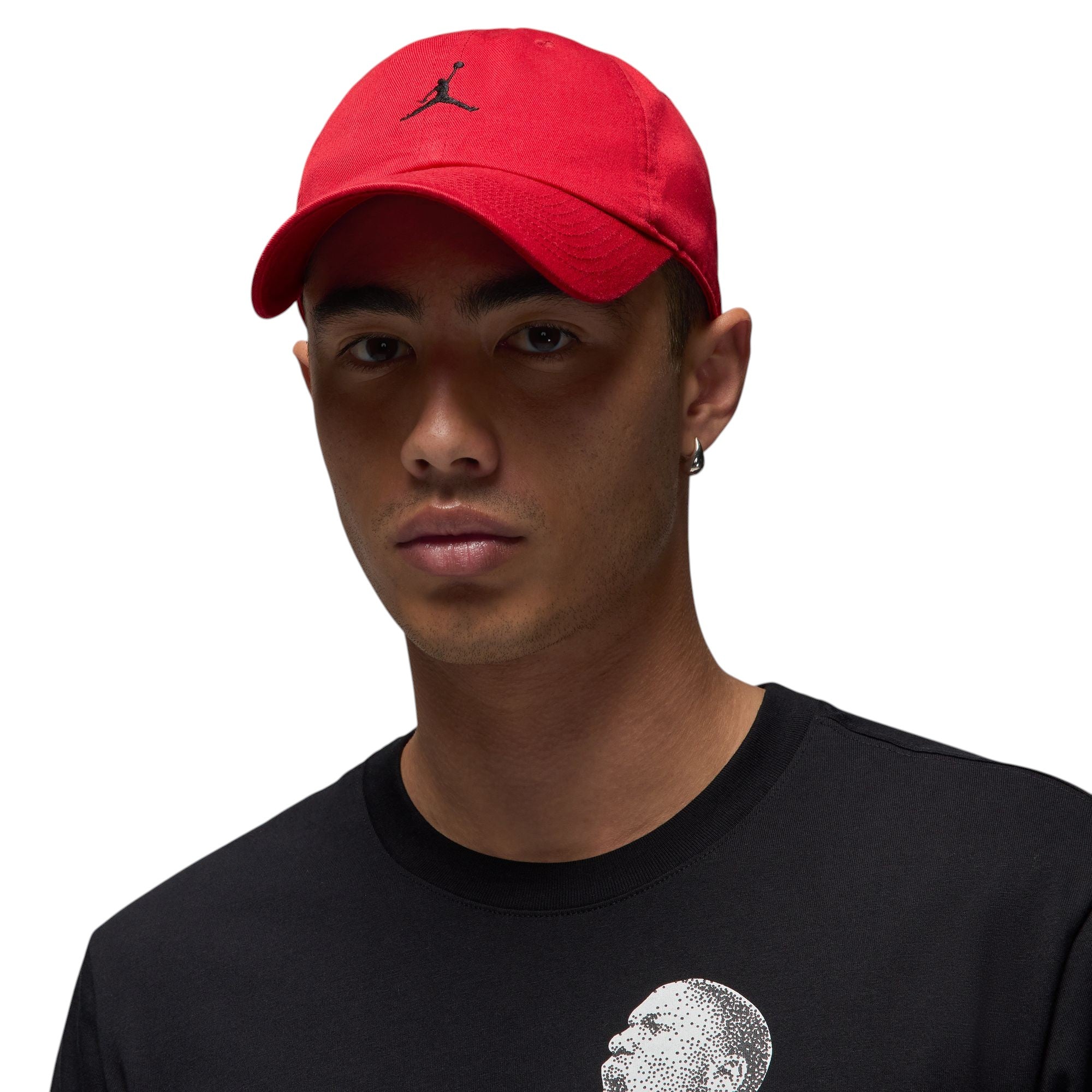 Club Unstructured Curved-Bill Hat Red
