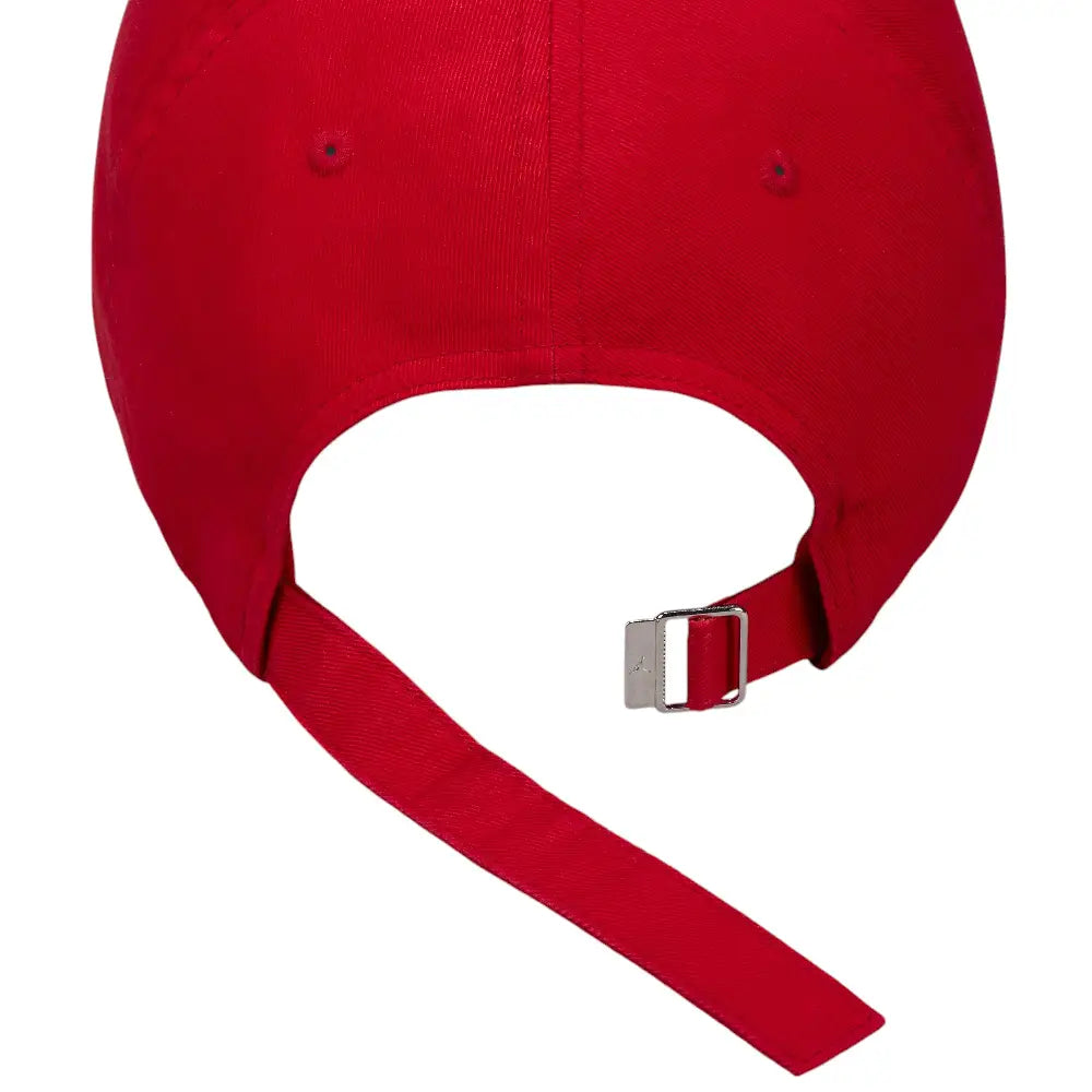 Club Unstructured Curved-Bill Hat Red