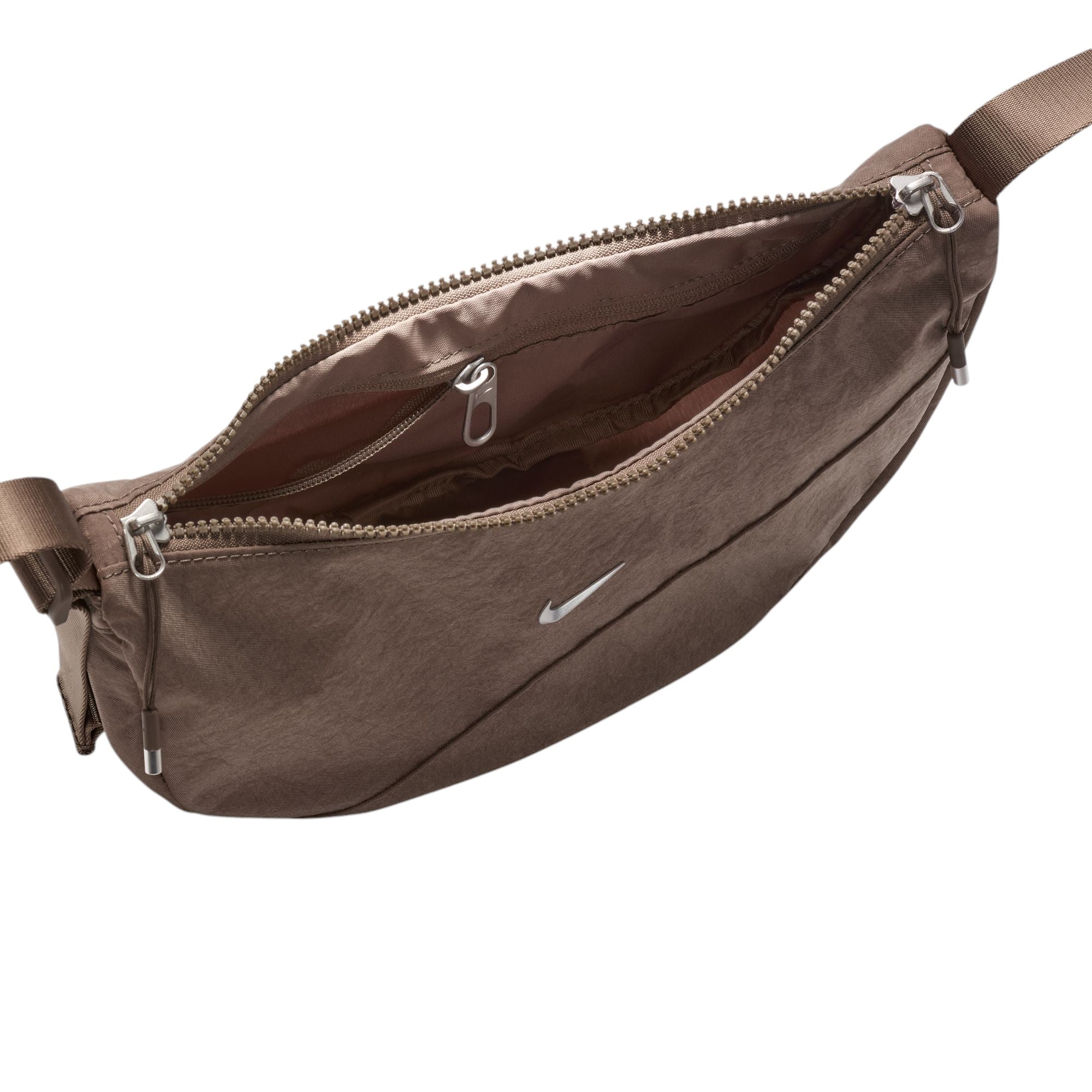 Aura Crescent Cross-Body Bag (4L) Mink Brown