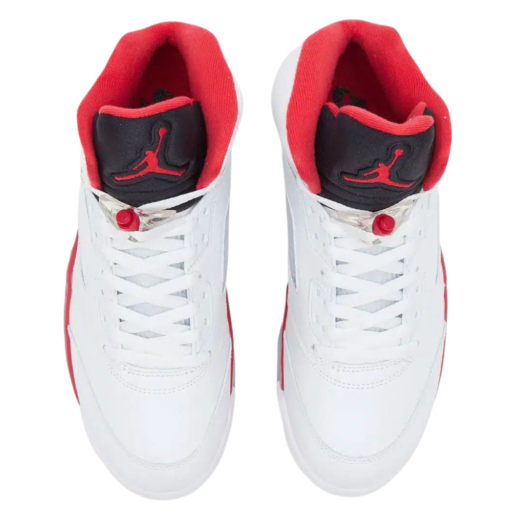 Jordan Air 5 Retro OG Fire Red Black Tongue
