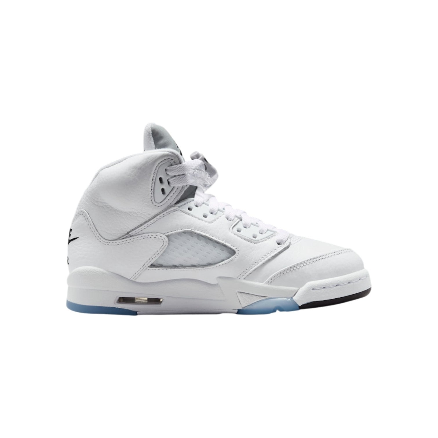 Air Jordan 5 Retro OG White Metallic Sneakers GS