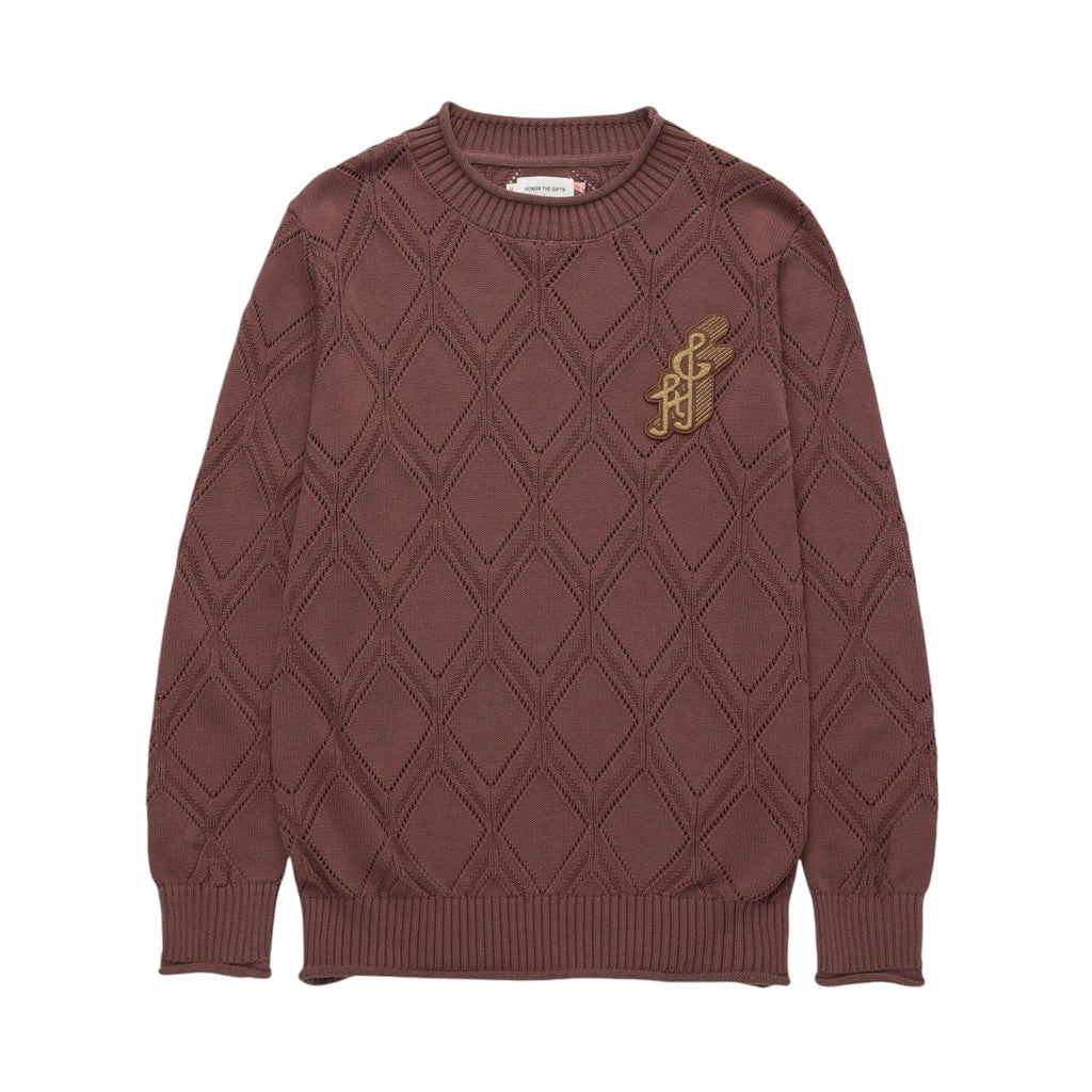 Diamond Knit Sweater