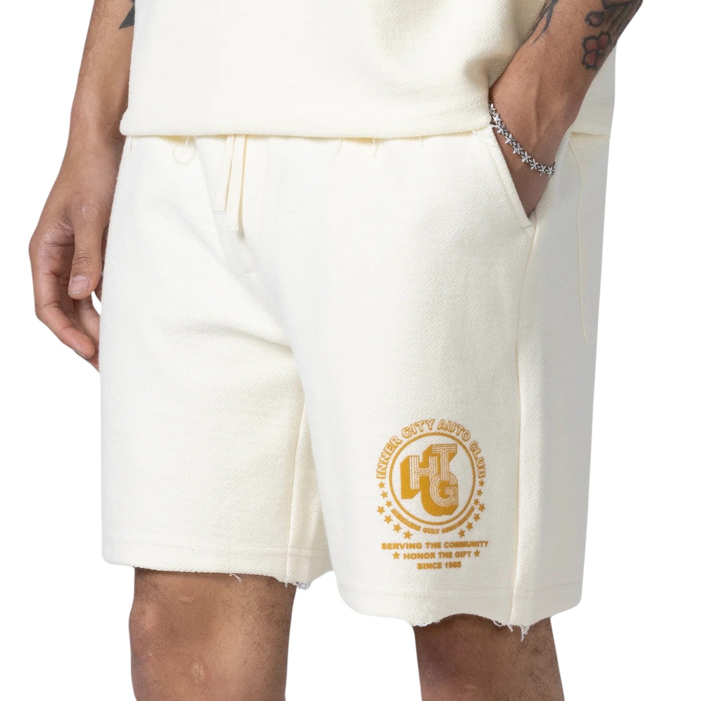 Race Herringbone Short