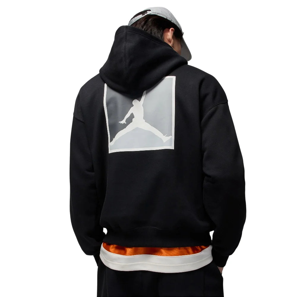 Brooklyn Fleece Graphic Pullover Hoodie Black