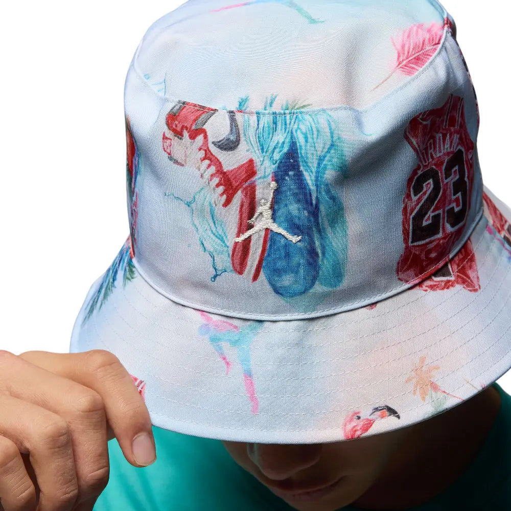 Apex Reversible Bucket Hat White