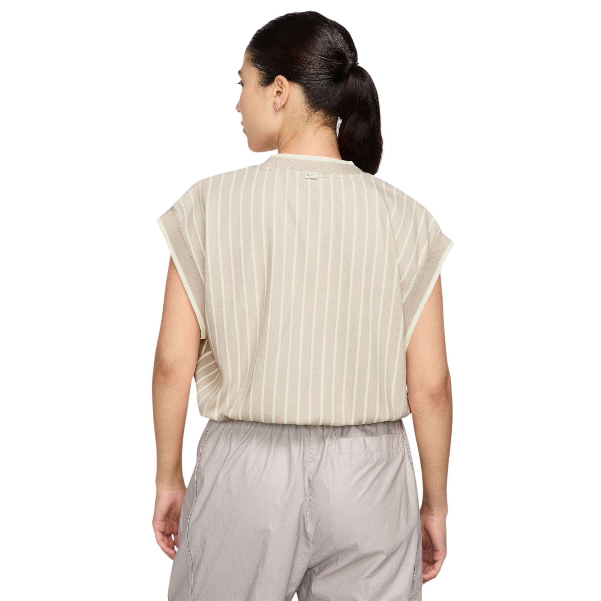 Sportswear Collection Knit Tank Top Beige