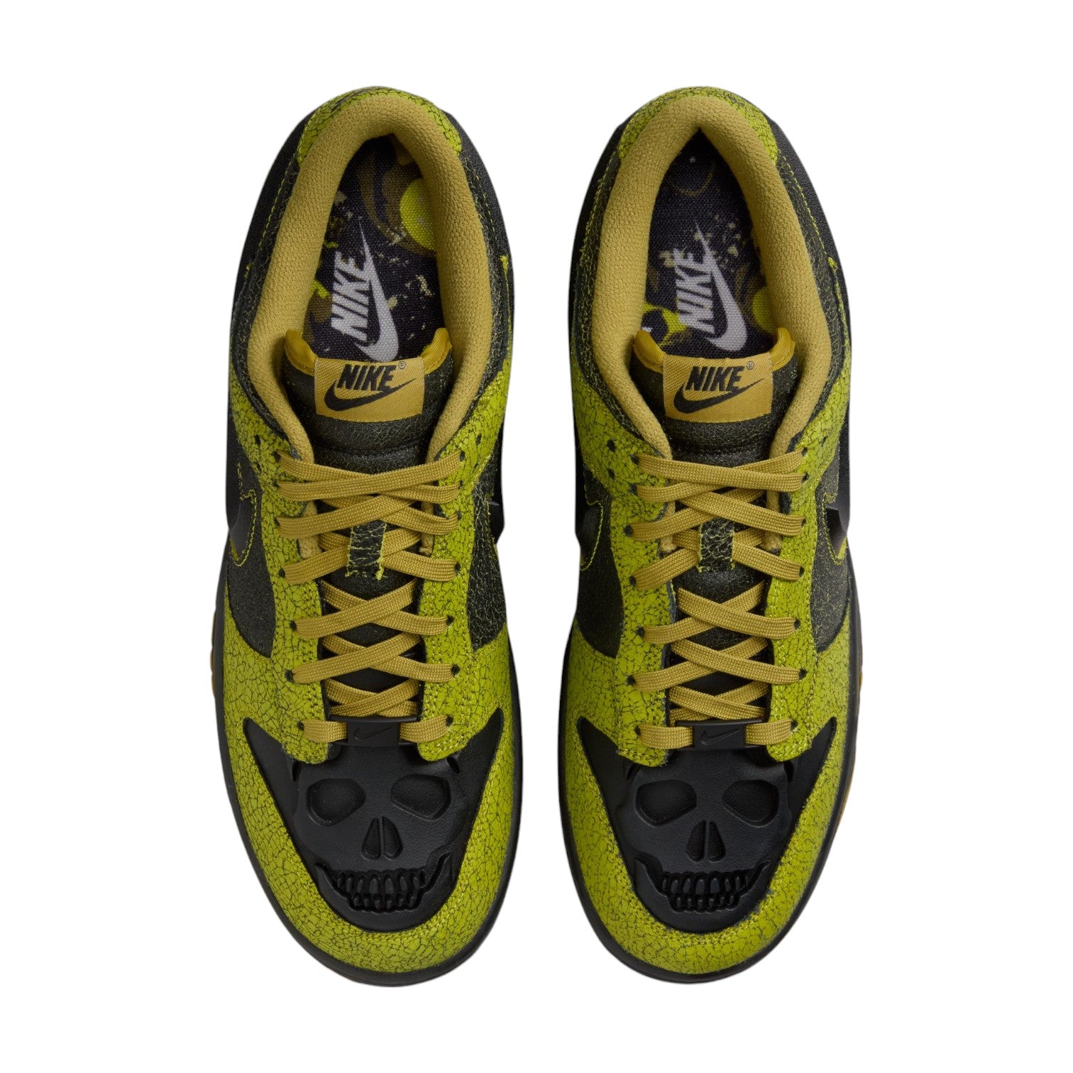 Nike Dunk Low Qs Halloween Skull Bright Cactus