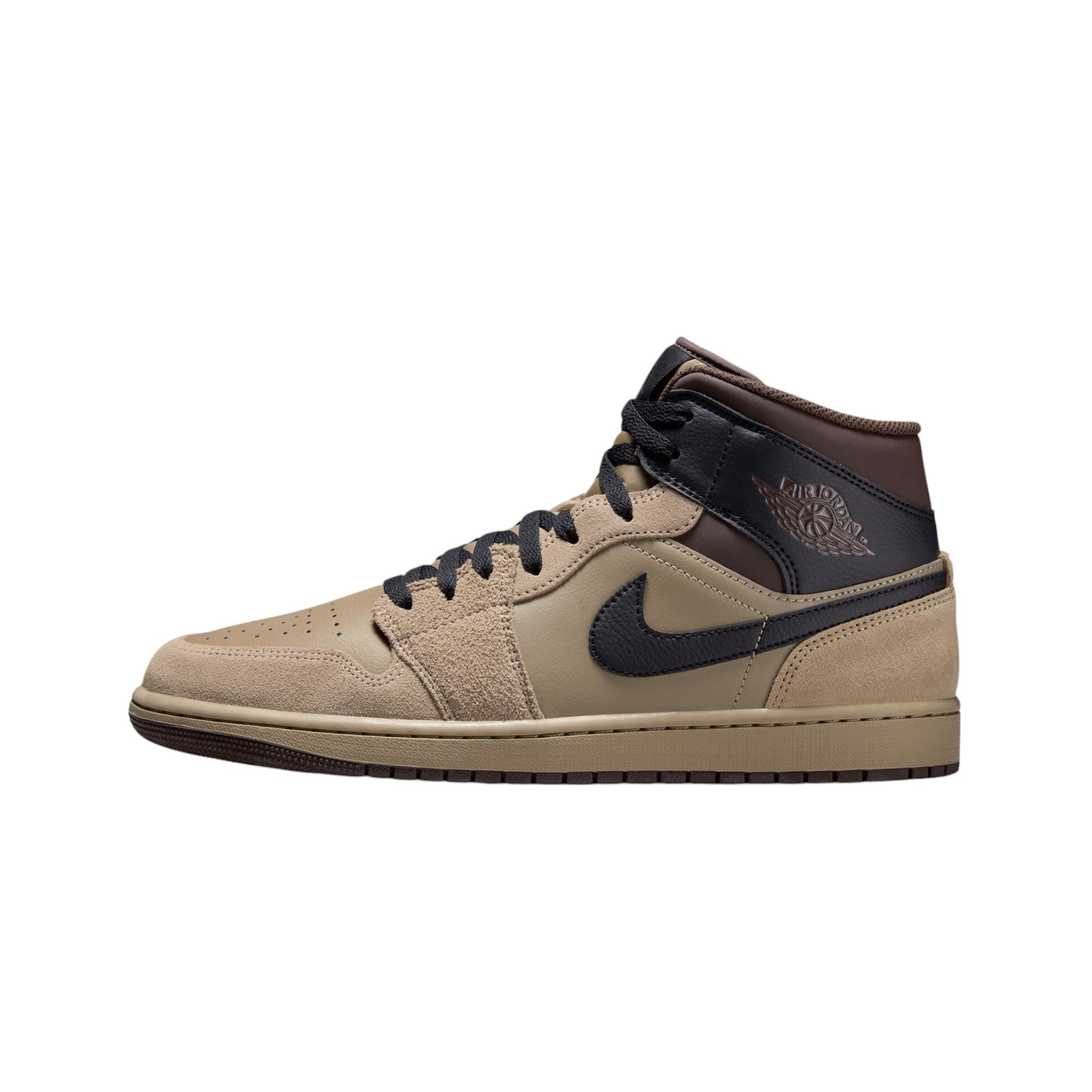 Air Jordan 1 ブラック/ベージュ ハイカット Air Jordan 1 Mid Khaki Jordan | Premium Sneakers – Black Box