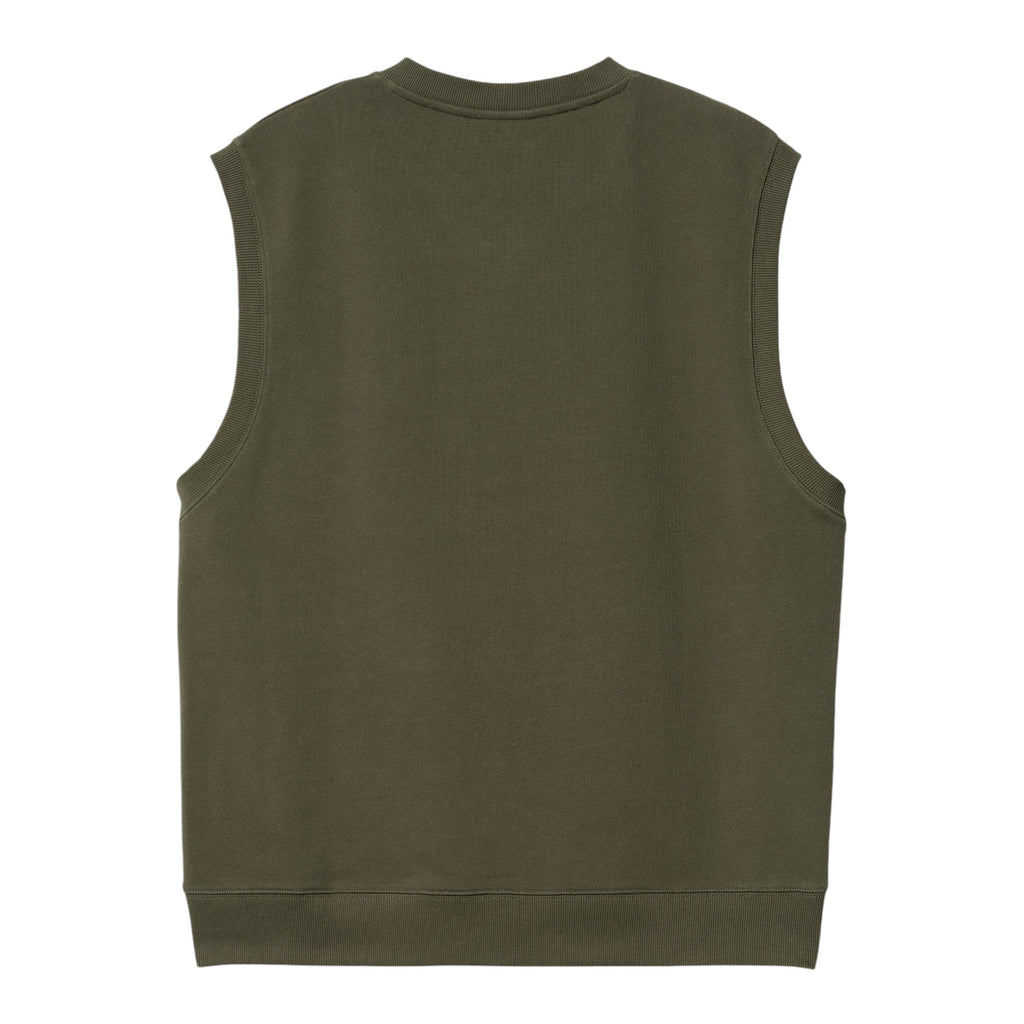 Script Vneck Vest Sweat