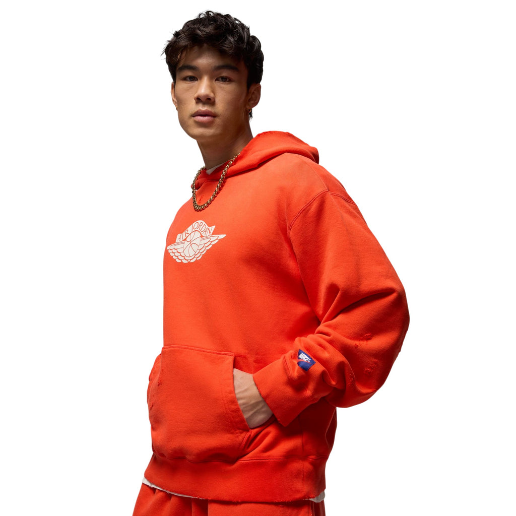 Rare Air Fleece Pullover Hoodie Red