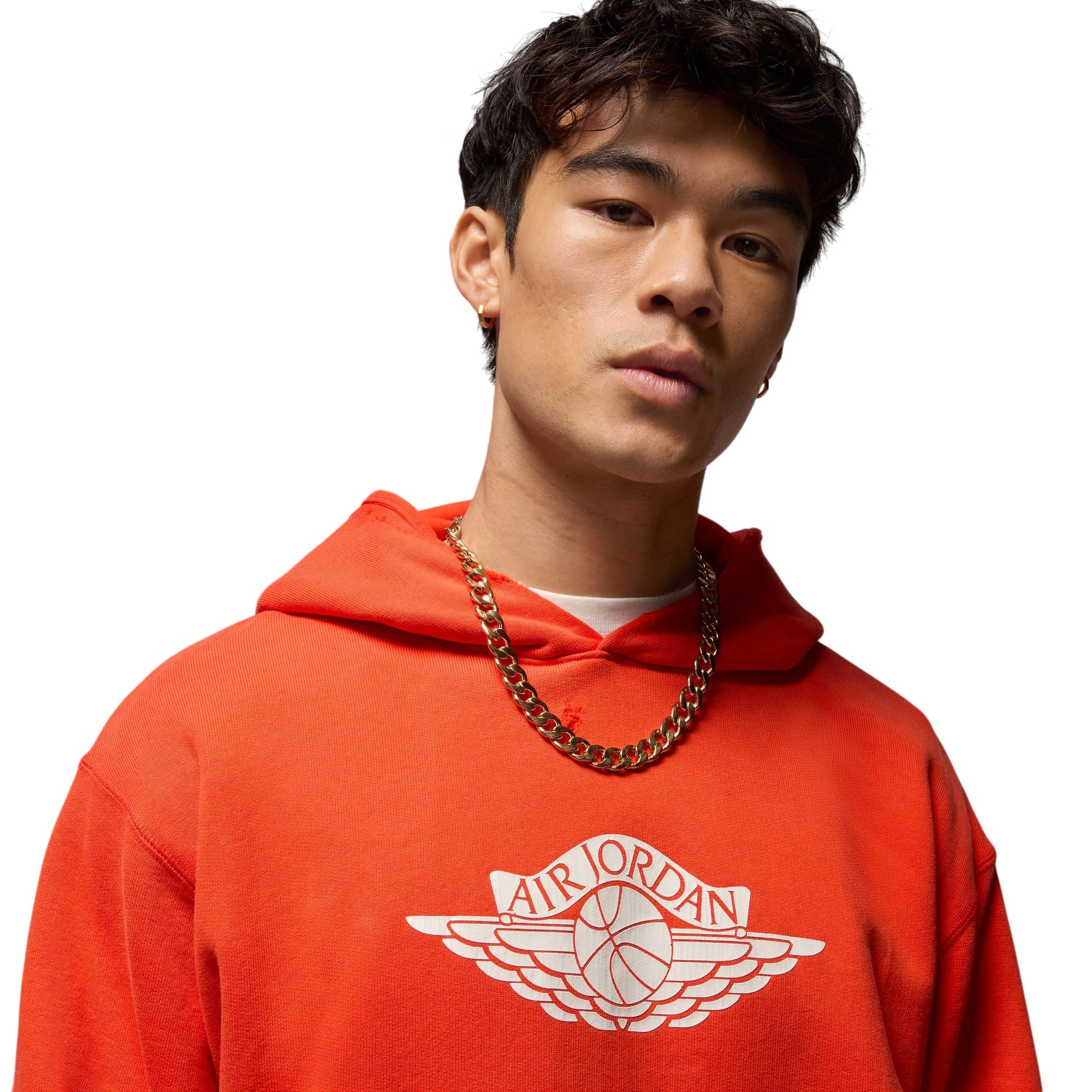 Rare Air Fleece Pullover Hoodie Red