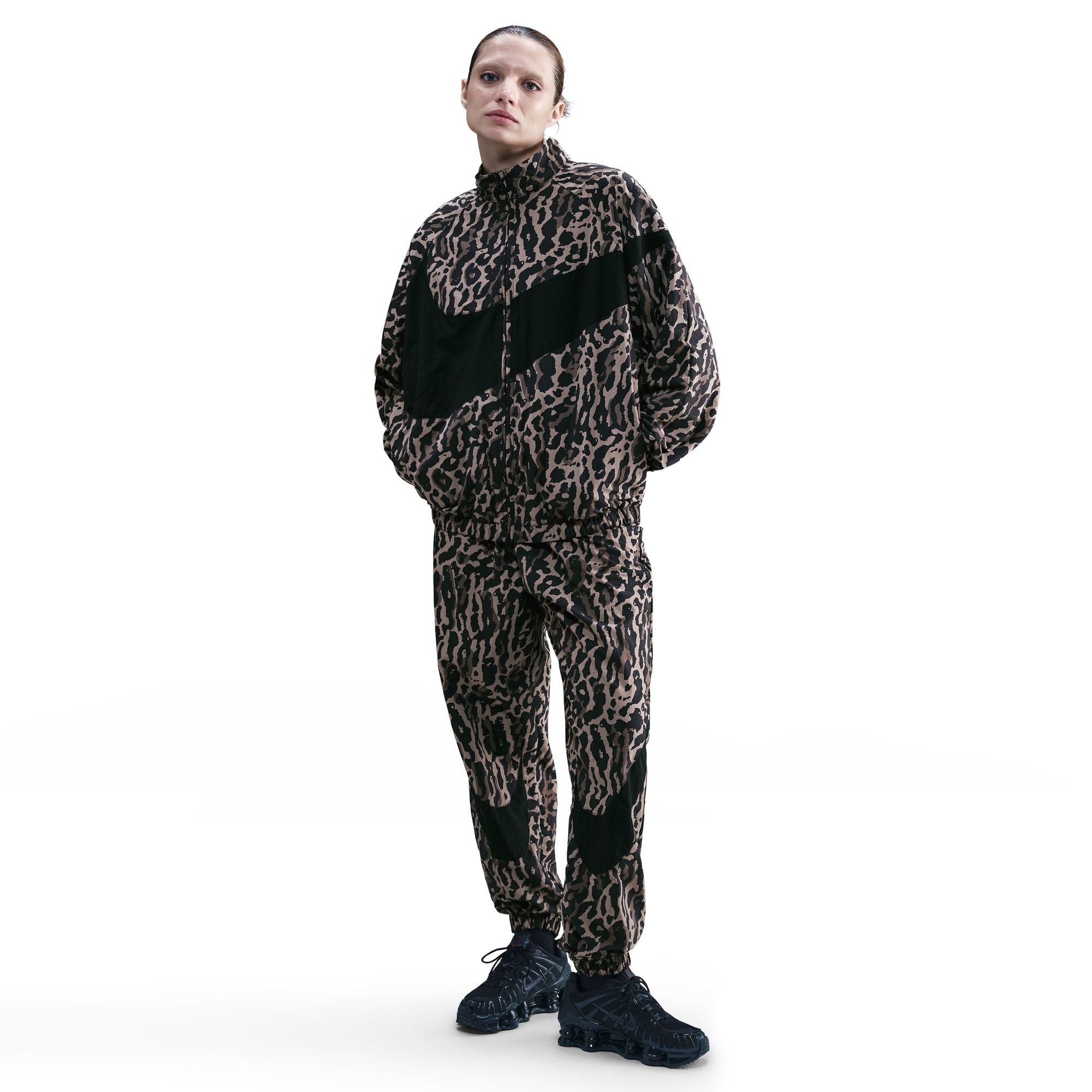 Giacca stampata in tessuto Nike Sportswear da donna