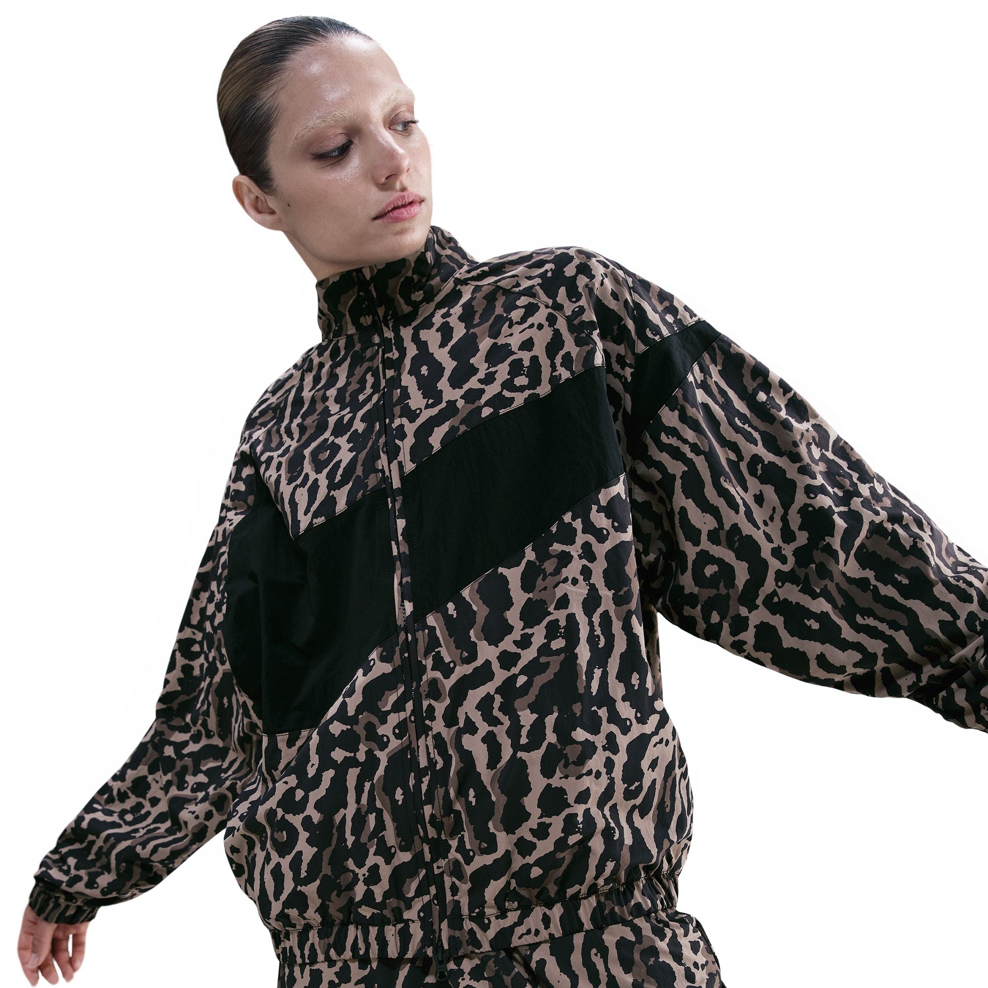 Giacca stampata in tessuto Nike Sportswear da donna