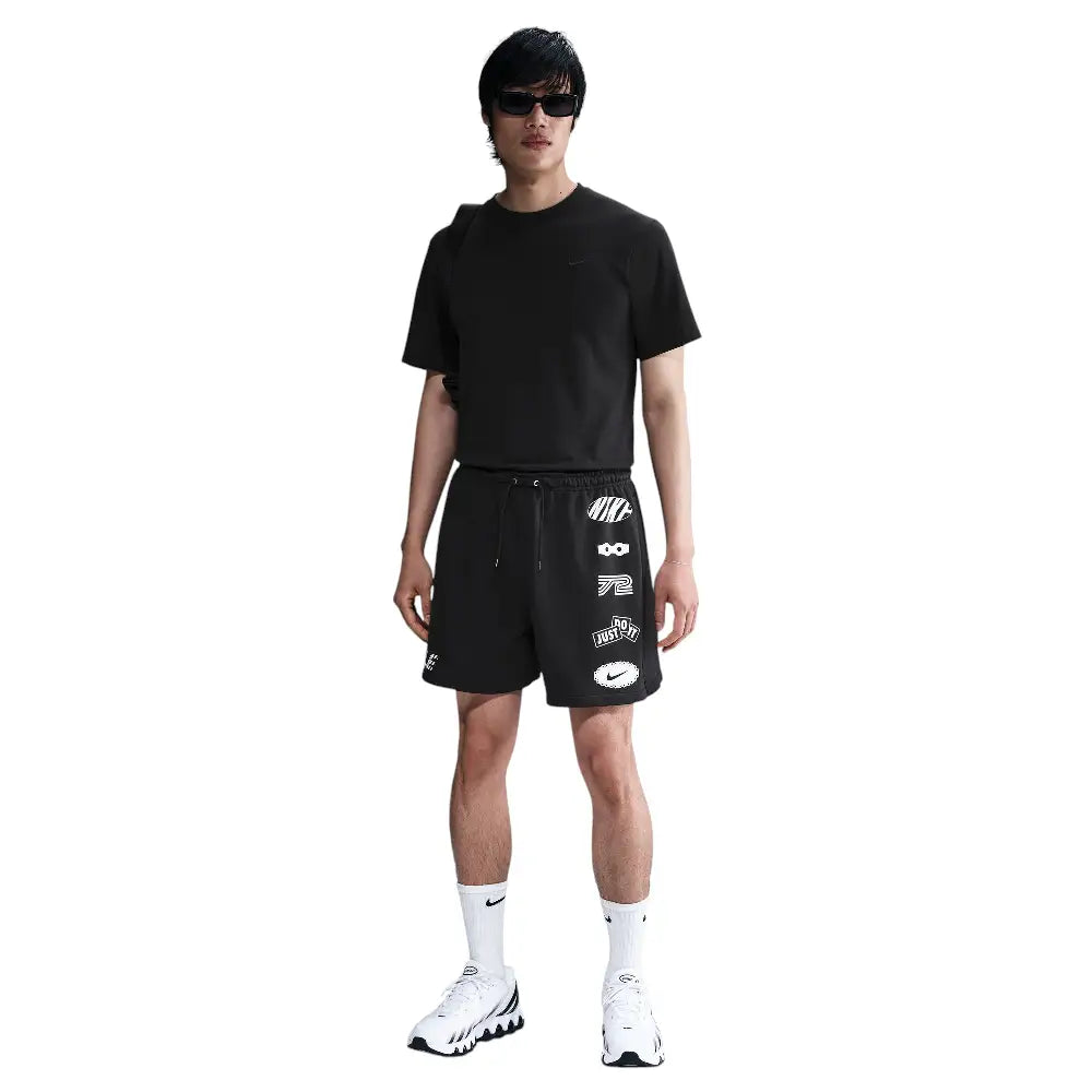 Club French Terry Flow Cycle Short Black
