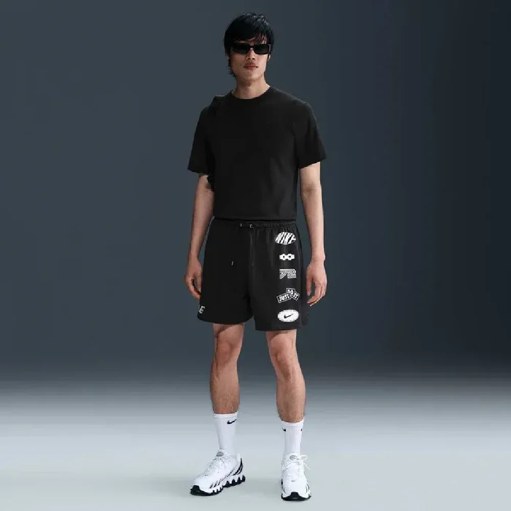 Club French Terry Flow Cycle Short Black