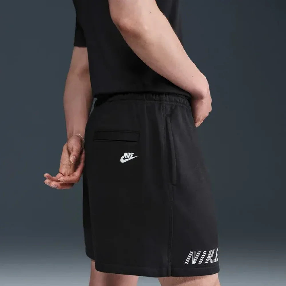 Club French Terry Flow Cycle Short Black