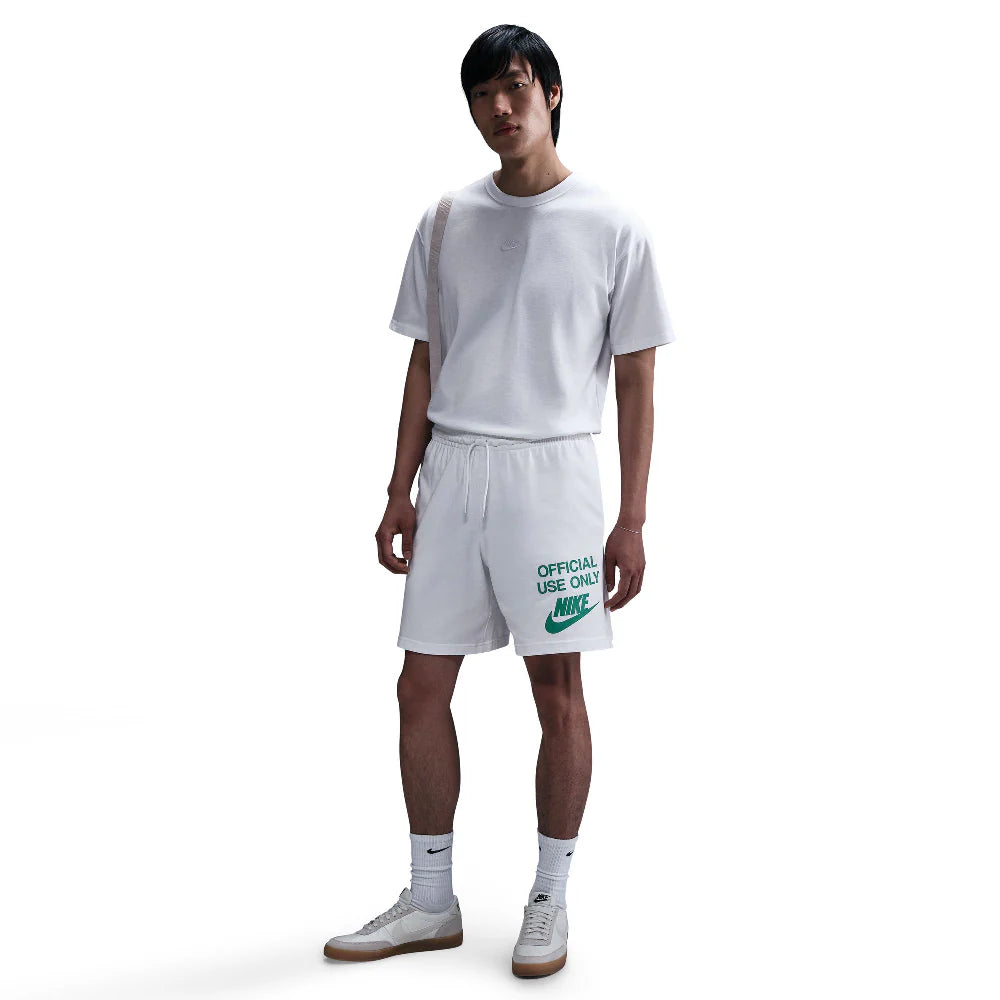 Club Knit Short White