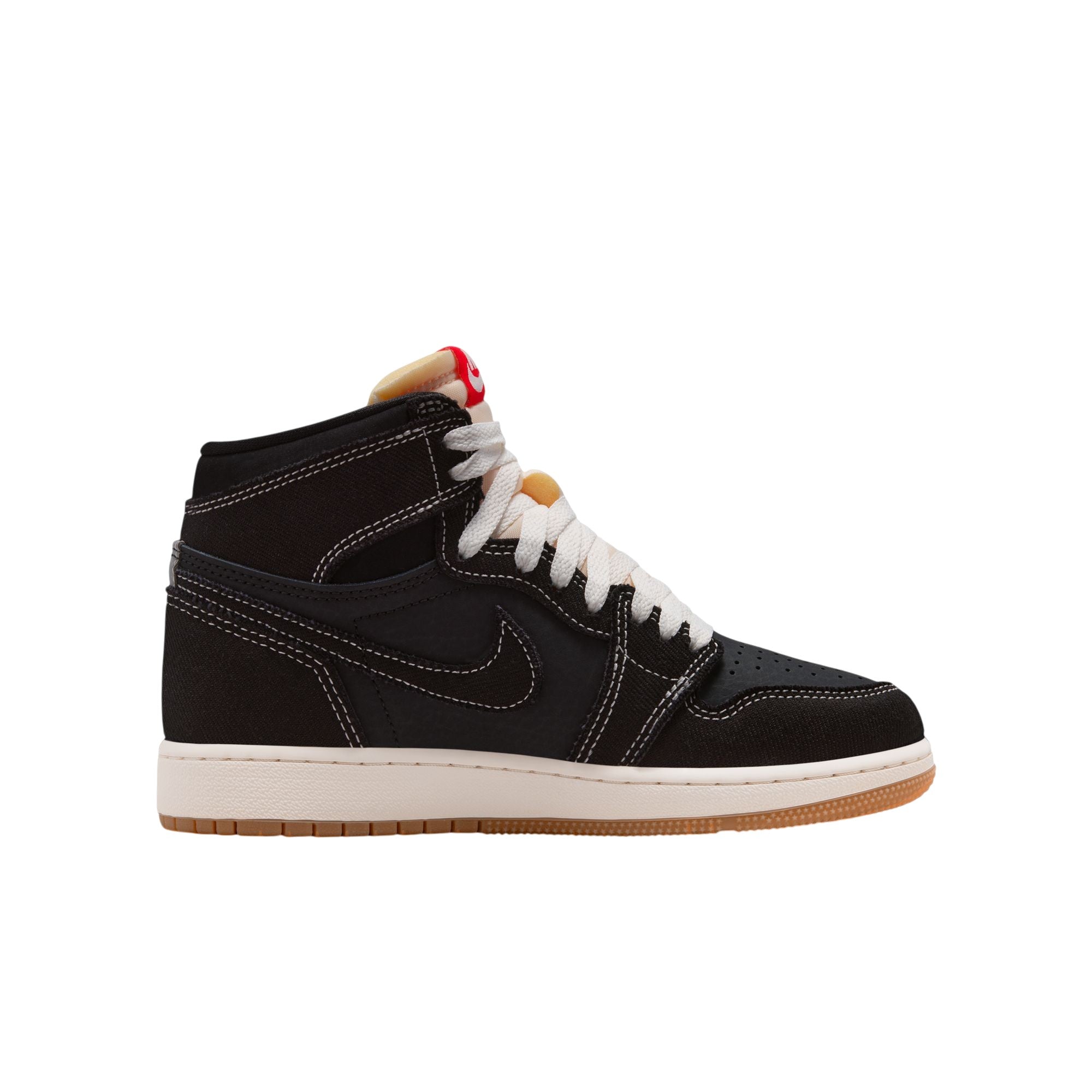 Air Jordan 1 Retro High OG Big Kids' Sneakers Black