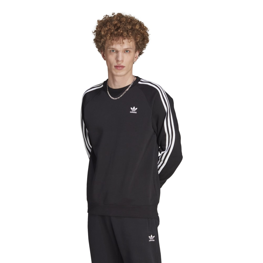 Adicolor Cla  ic  3 tripe  Crew  weat