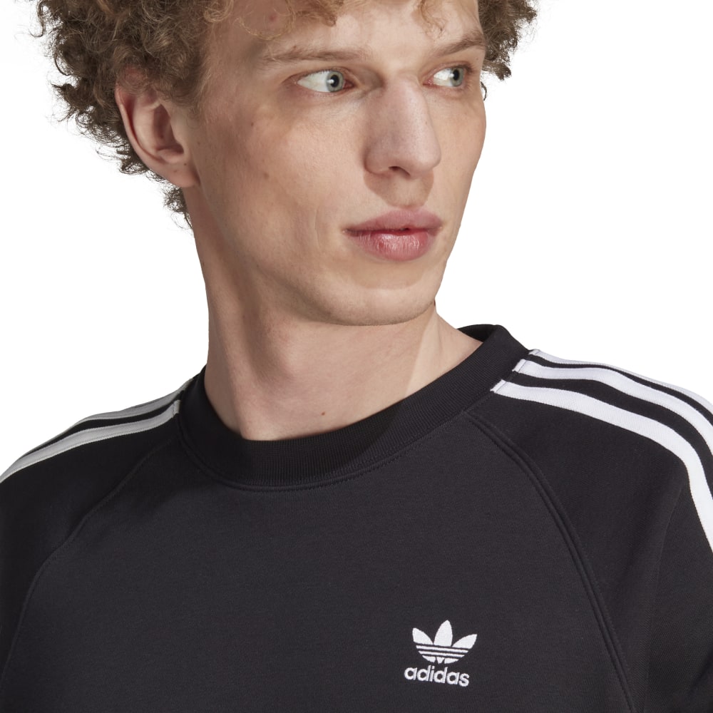 Adicolor Cla  ic  3 tripe  Crew  weat