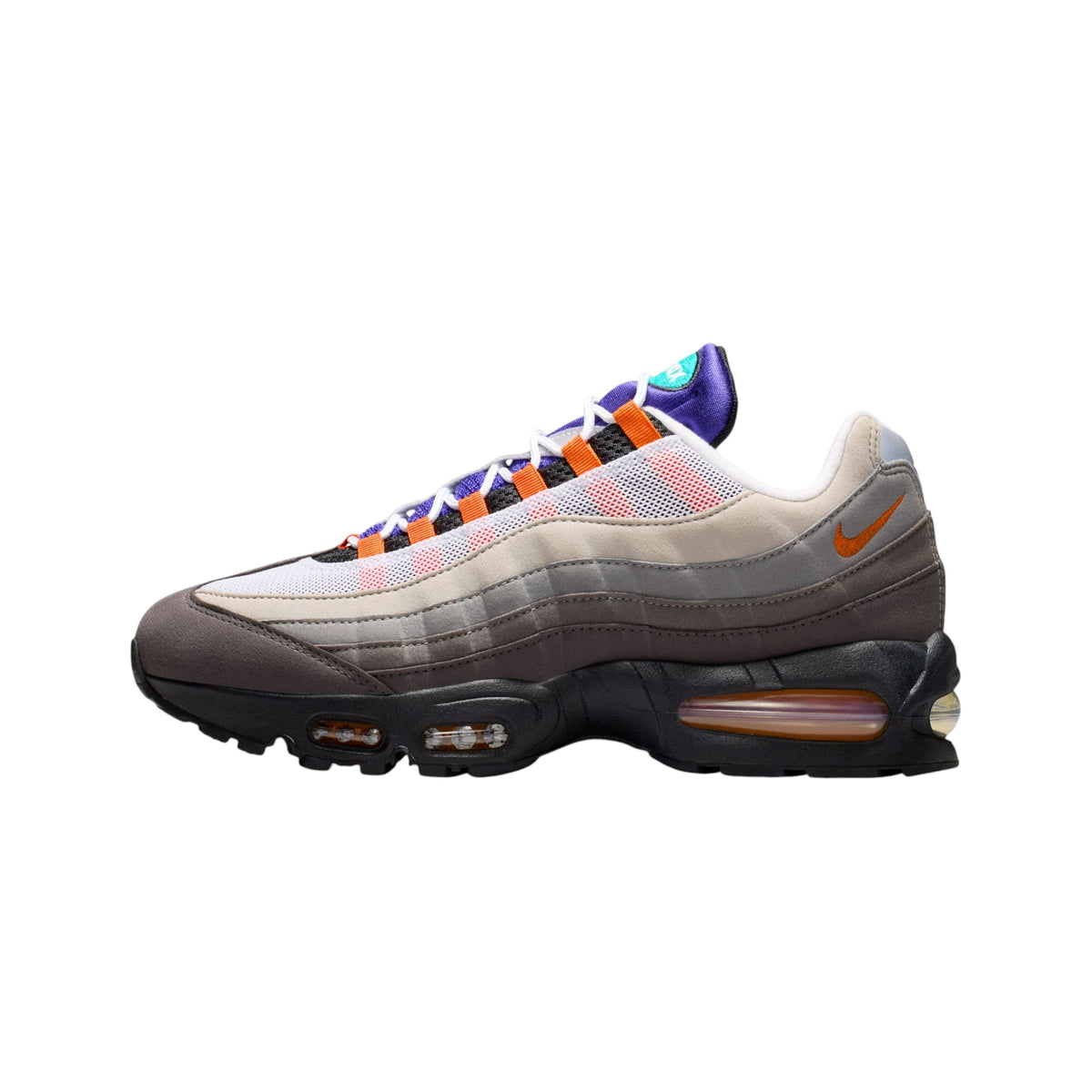 Nike Air Max 95 Big Bubble 'Greedy' White and Medium Ash