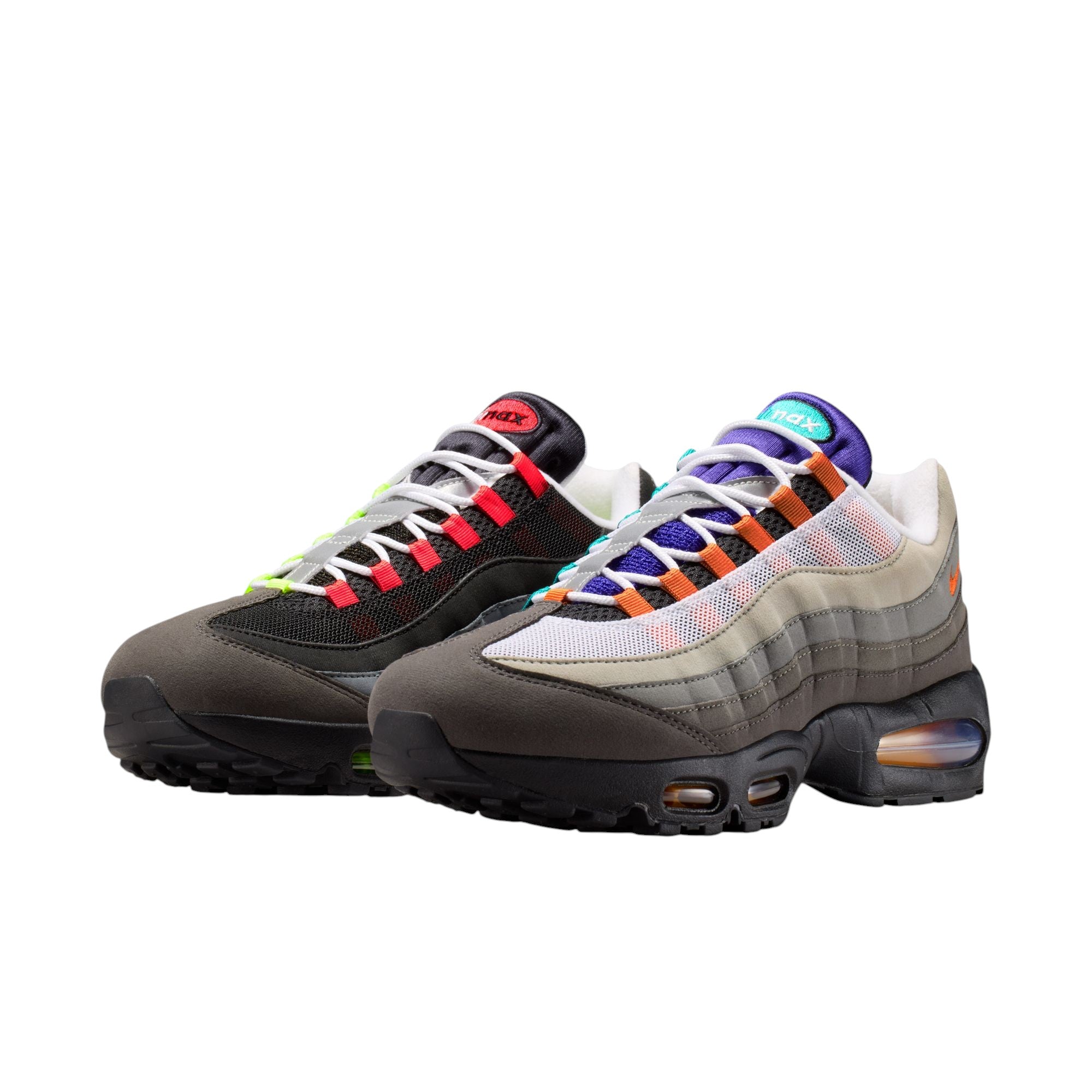 Nike Air Max 95 Big Bubble 'Greedy' White and Medium Ash
