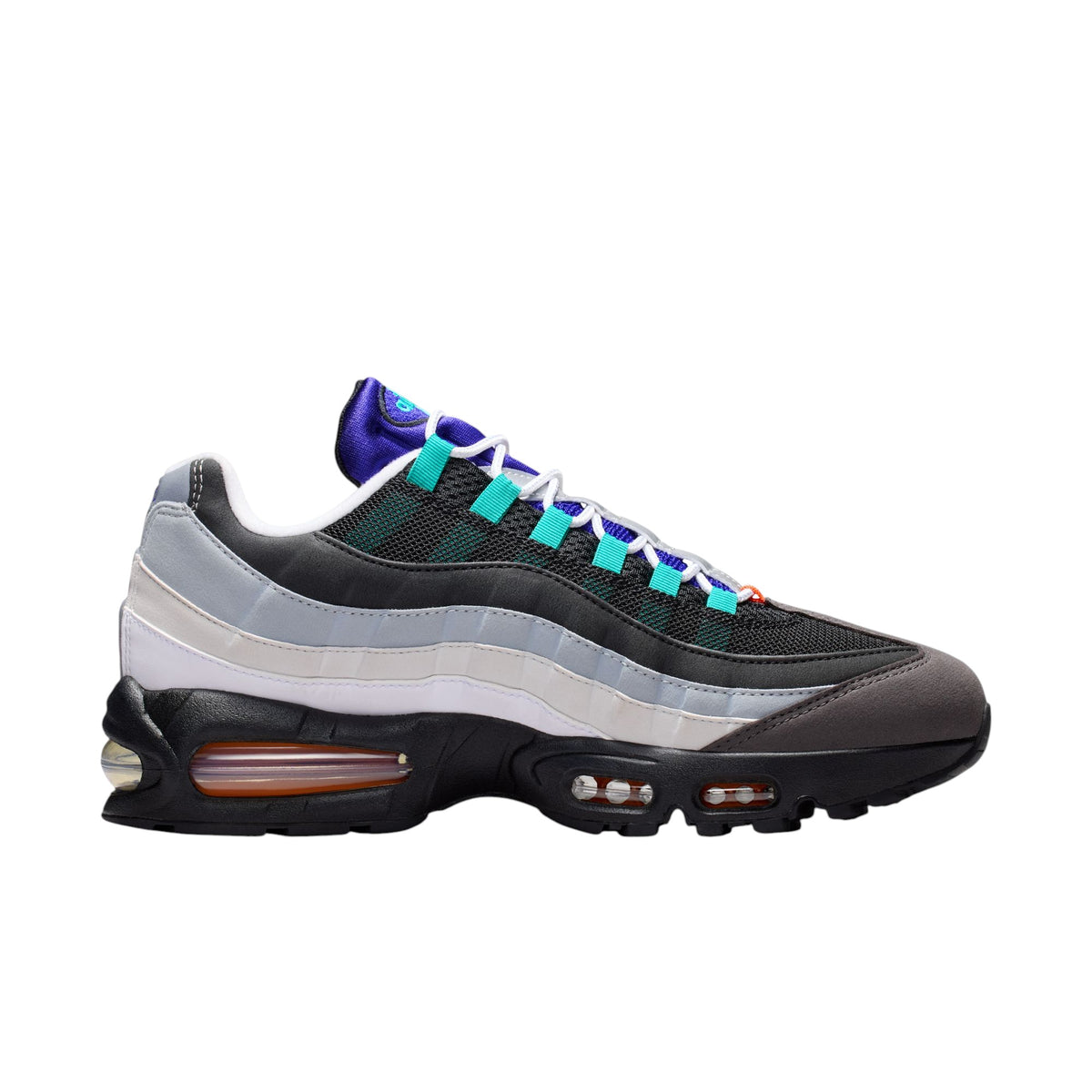 Nike Air Max 95 Big Bubble 'Greedy' White and Medium Ash