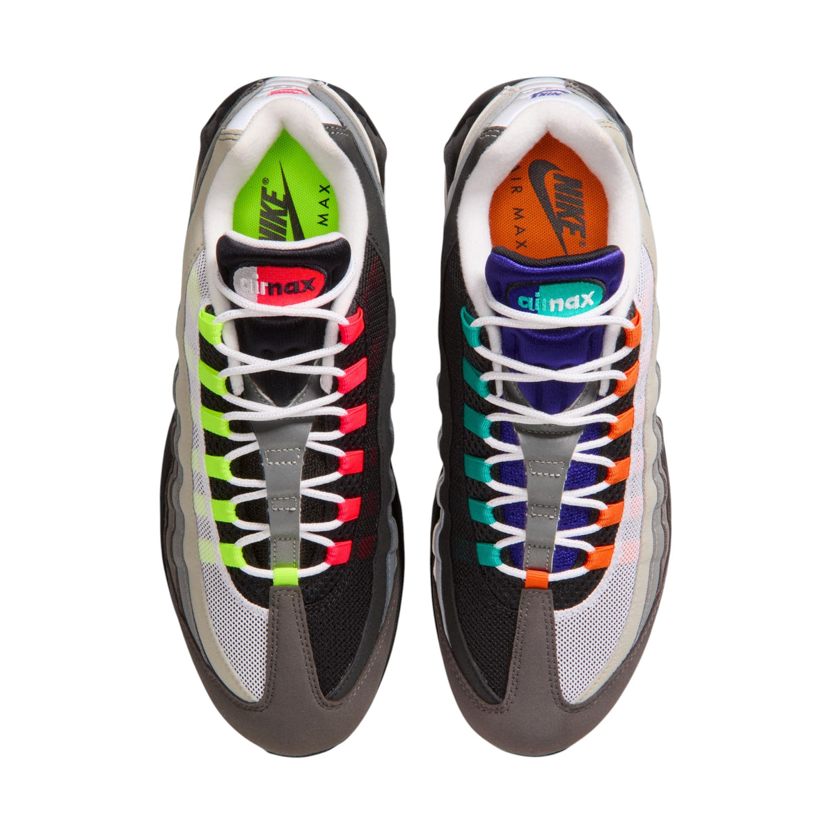 Nike Air Max 95 Big Bubble 'Greedy' White and Medium Ash