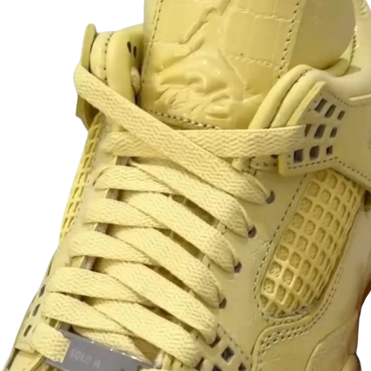 J Balvin x Air Jordan 4 Retro Lemonade Sneakers