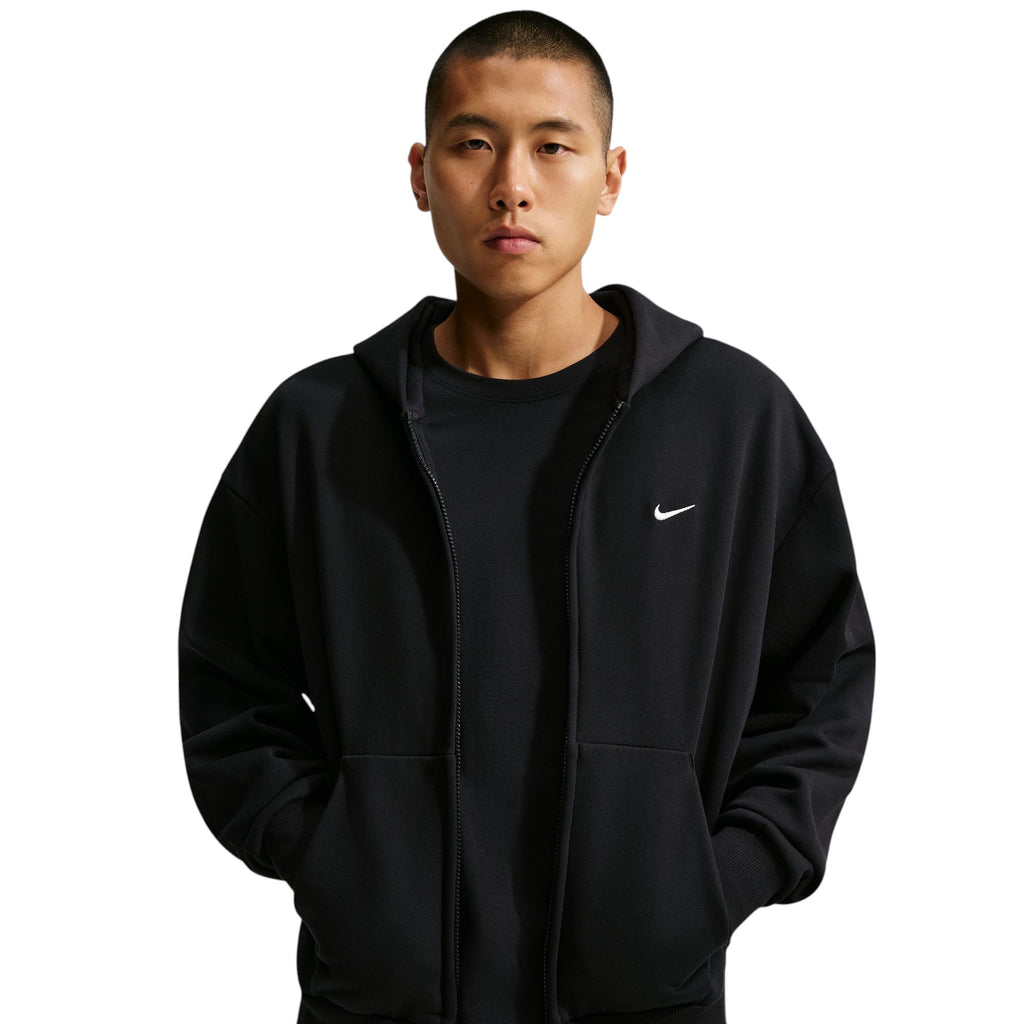 Solo Fleece Full-Zip Hoodie Black
