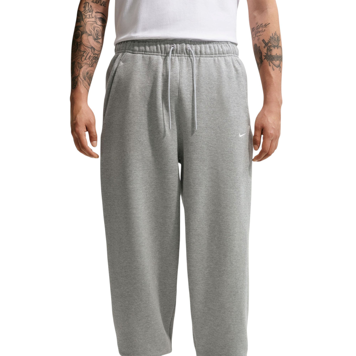 Solo Fleece Cuffed Pant Grey