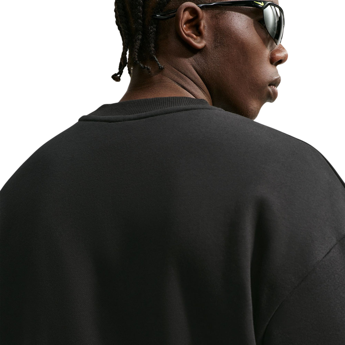 Solo Fleece Crew-Neck Sweatshirt Black