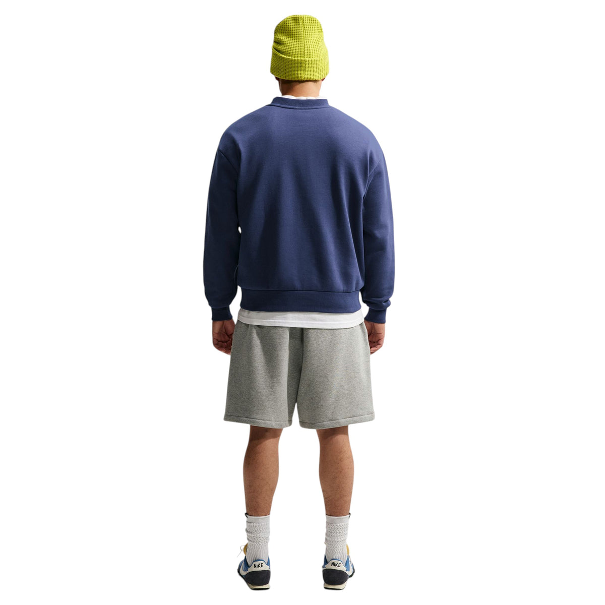 Solo Fleece Crew-Neck Sweatshirt Blue